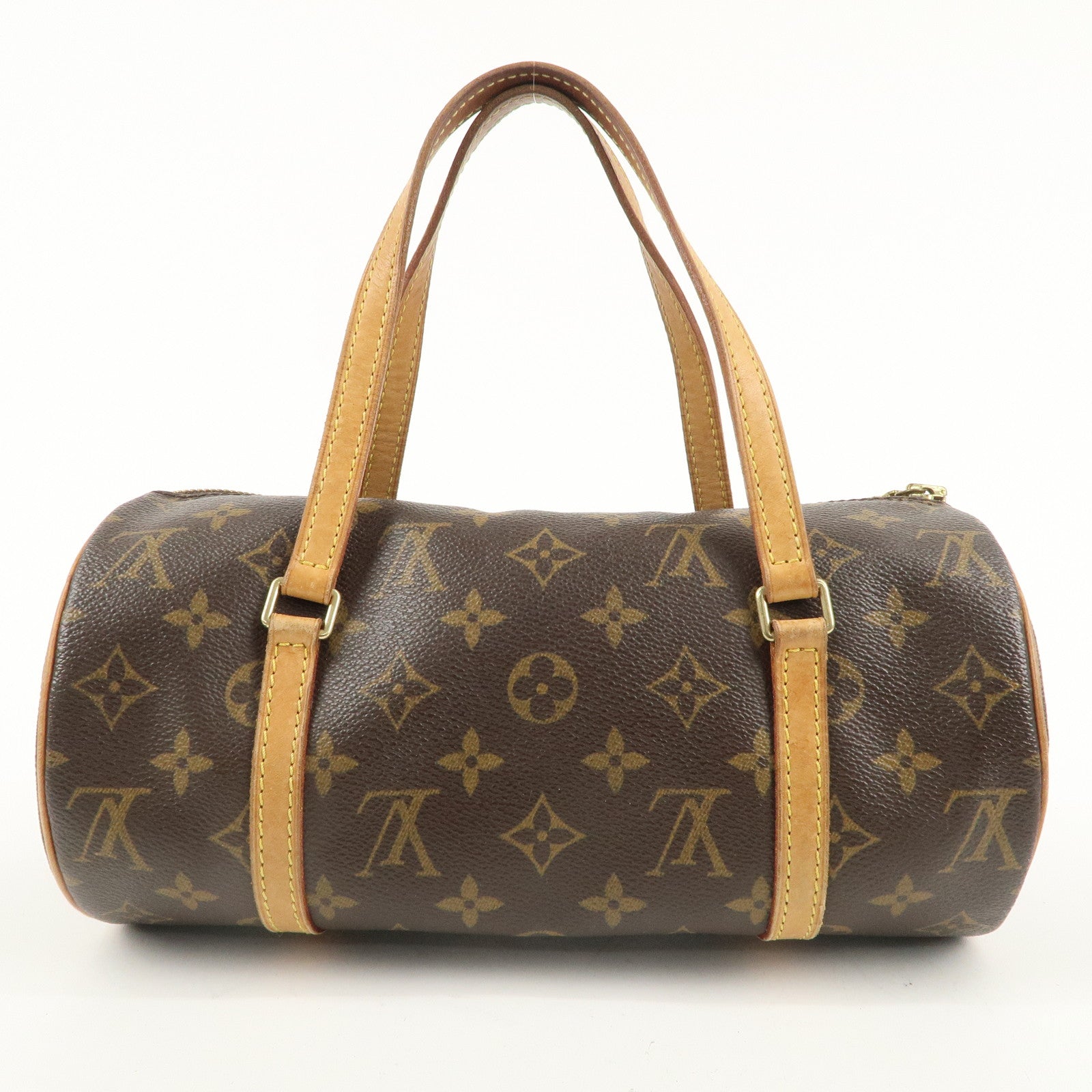 Louis Vuitton Monogram Papillon 26 Hand Bag Brown New Style M51386