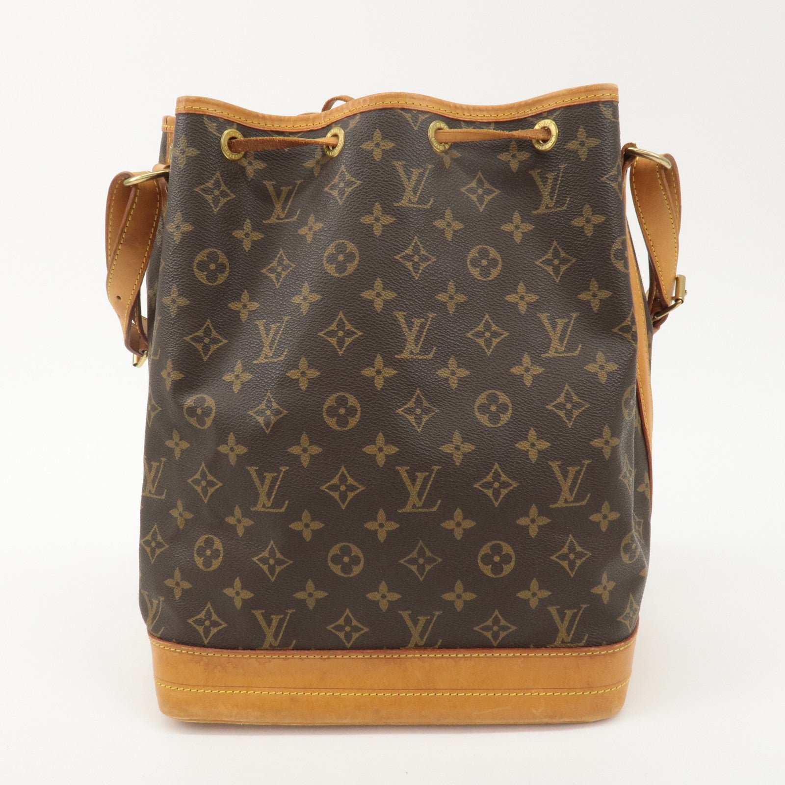 Louis Vuitton Monogram Noe Shoulder Bag Hand Bag Brown M42224