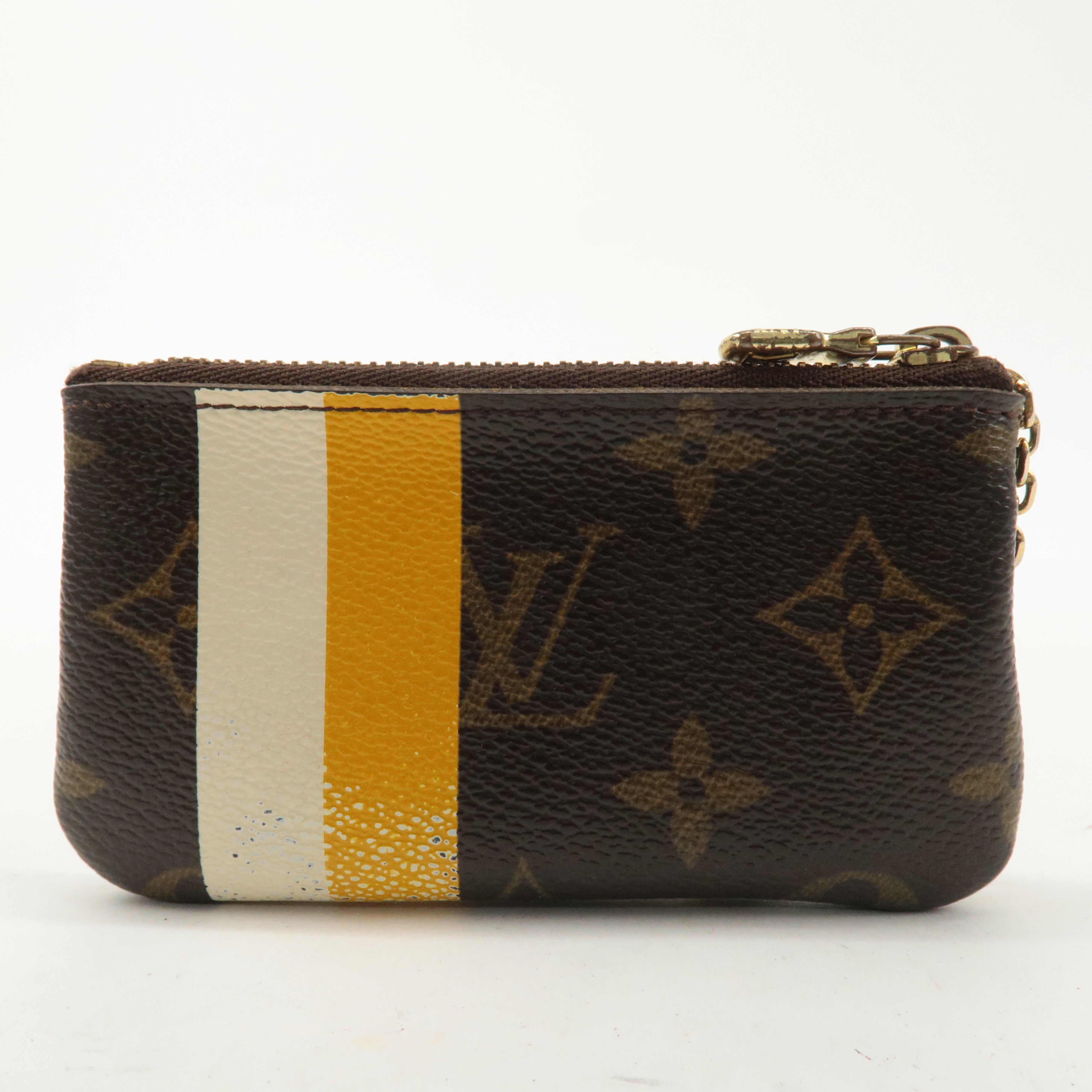 Louis Vuitton Monogram Groom Pochette Cles Coin Case M60033