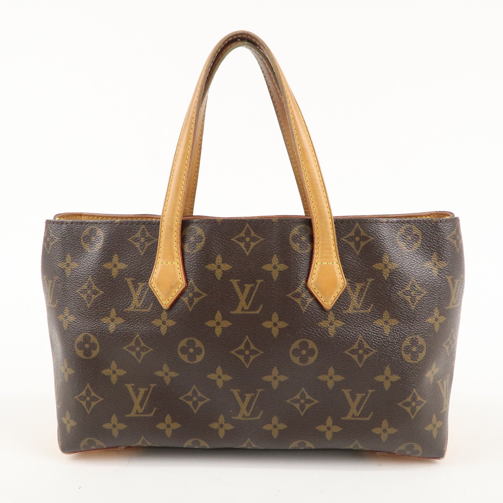 Louis Vuitton Monogram Wilshire PM Hand Bag Tote Bag M45643