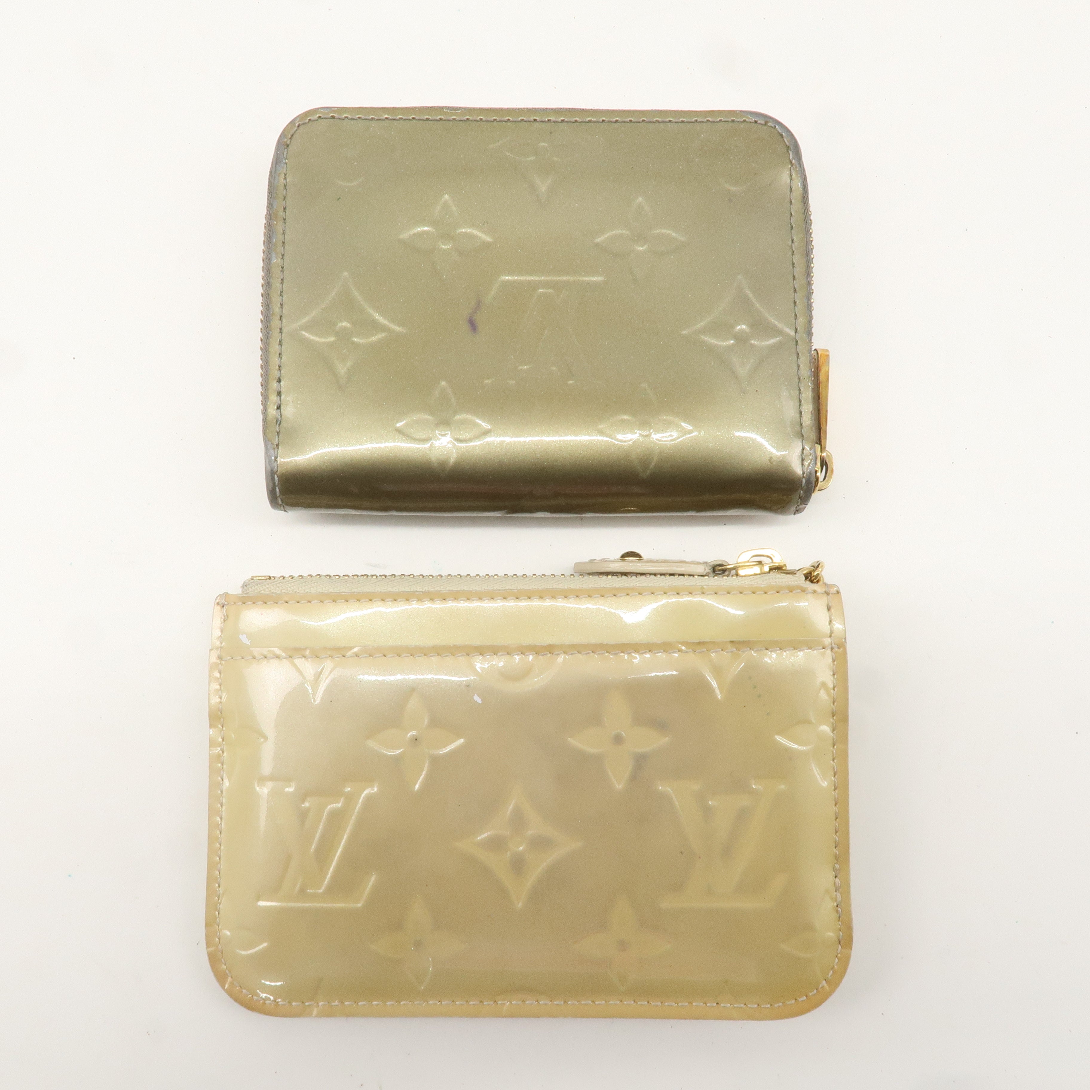 Louis Vuitton Monogram Set of 2 Vernis Leather Coin Case