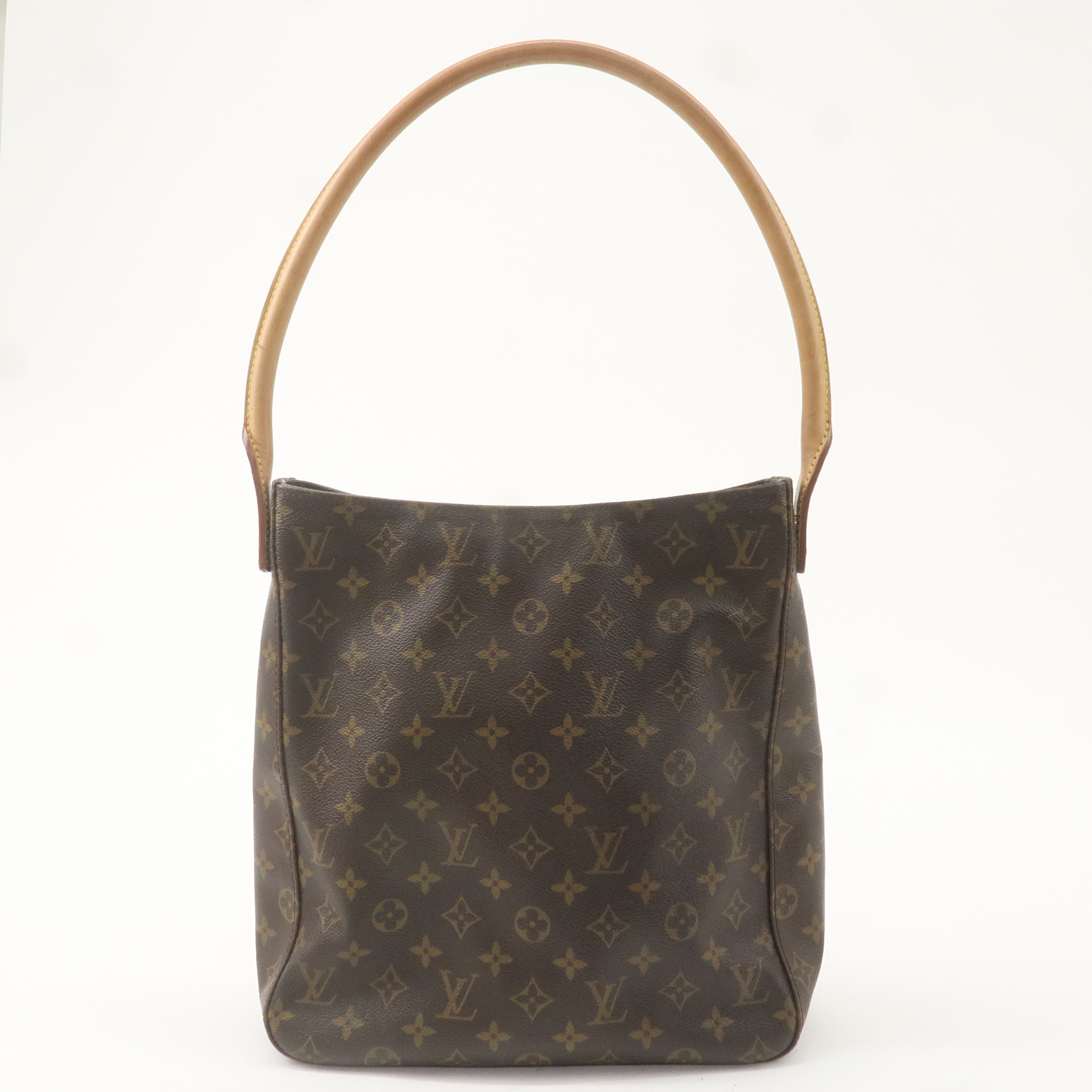 Louis Vuitton Monogram Looping GM Shoulder Bag Brown M51145