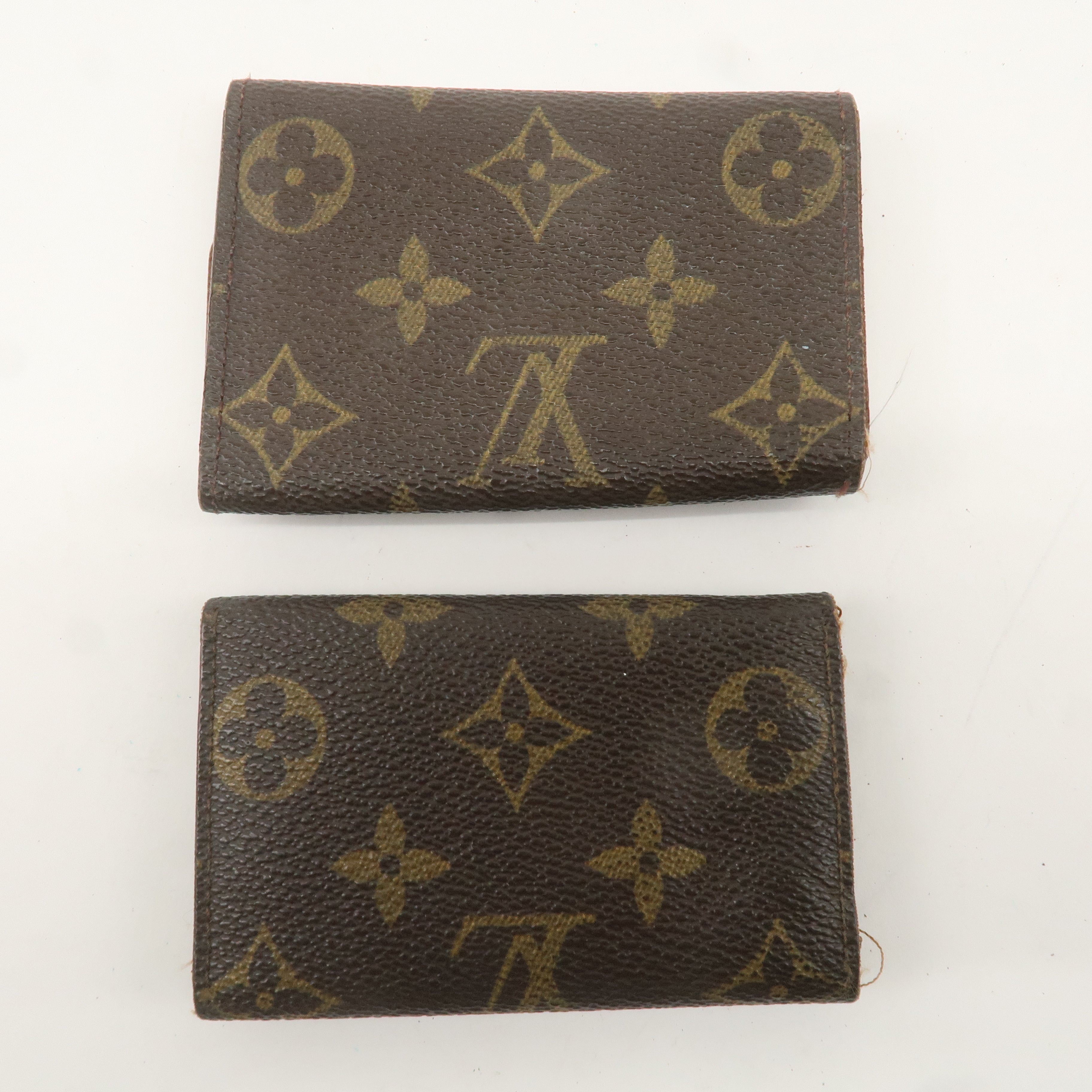 Louis Vuitton Monogram Set of 2 Multicles 6 Key Case M62630