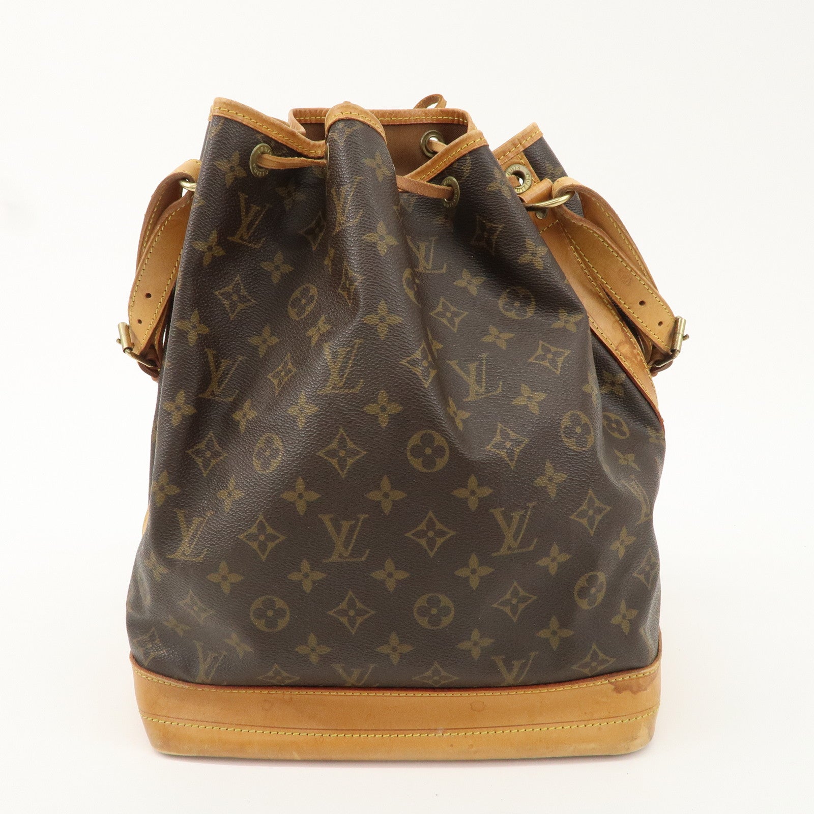 Louis Vuitton Monogram Noe Shoulder Bag Hand Bag Brown M42224