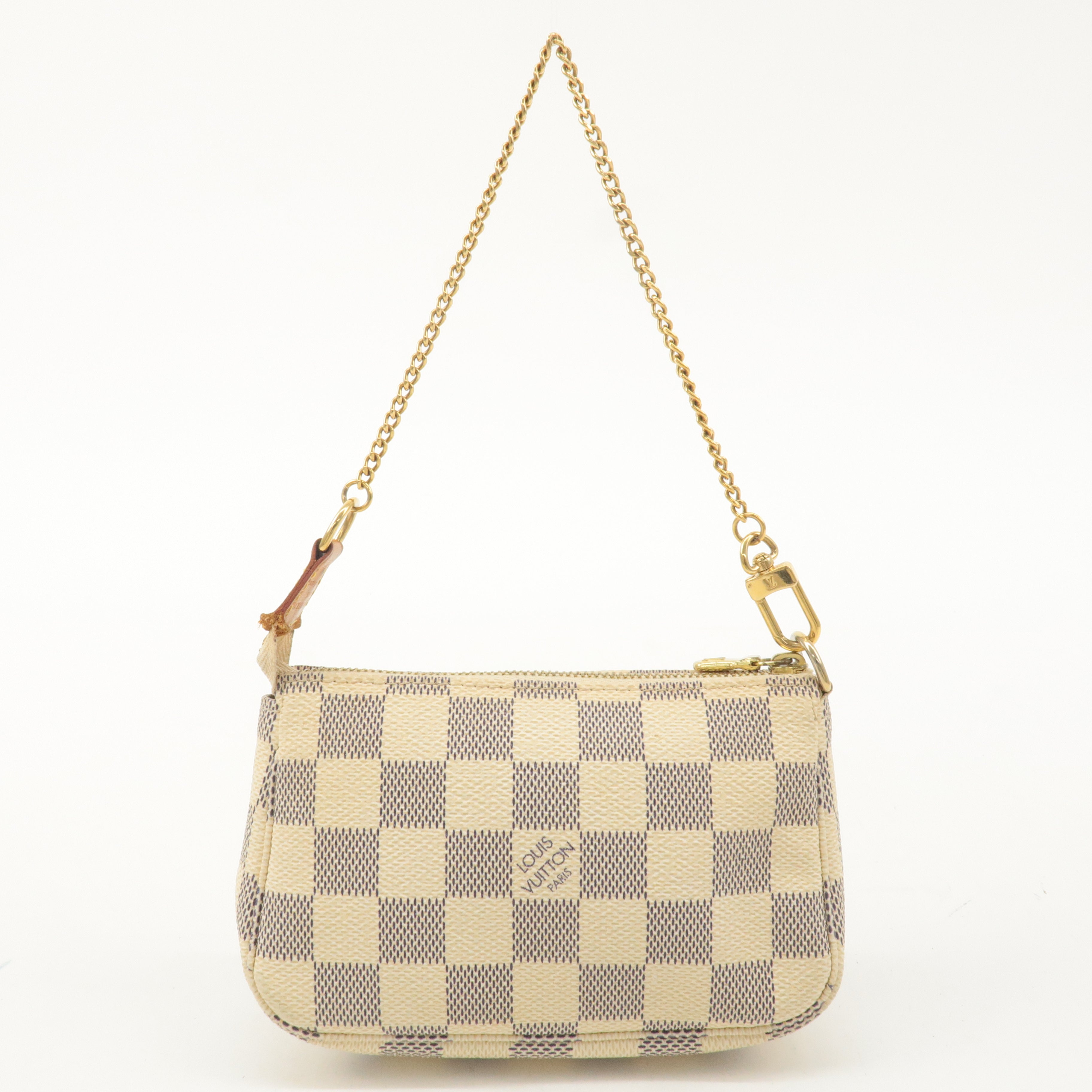 Louis Vuitton Damier Azur Mini Pochette Accessoires Pouch N58010