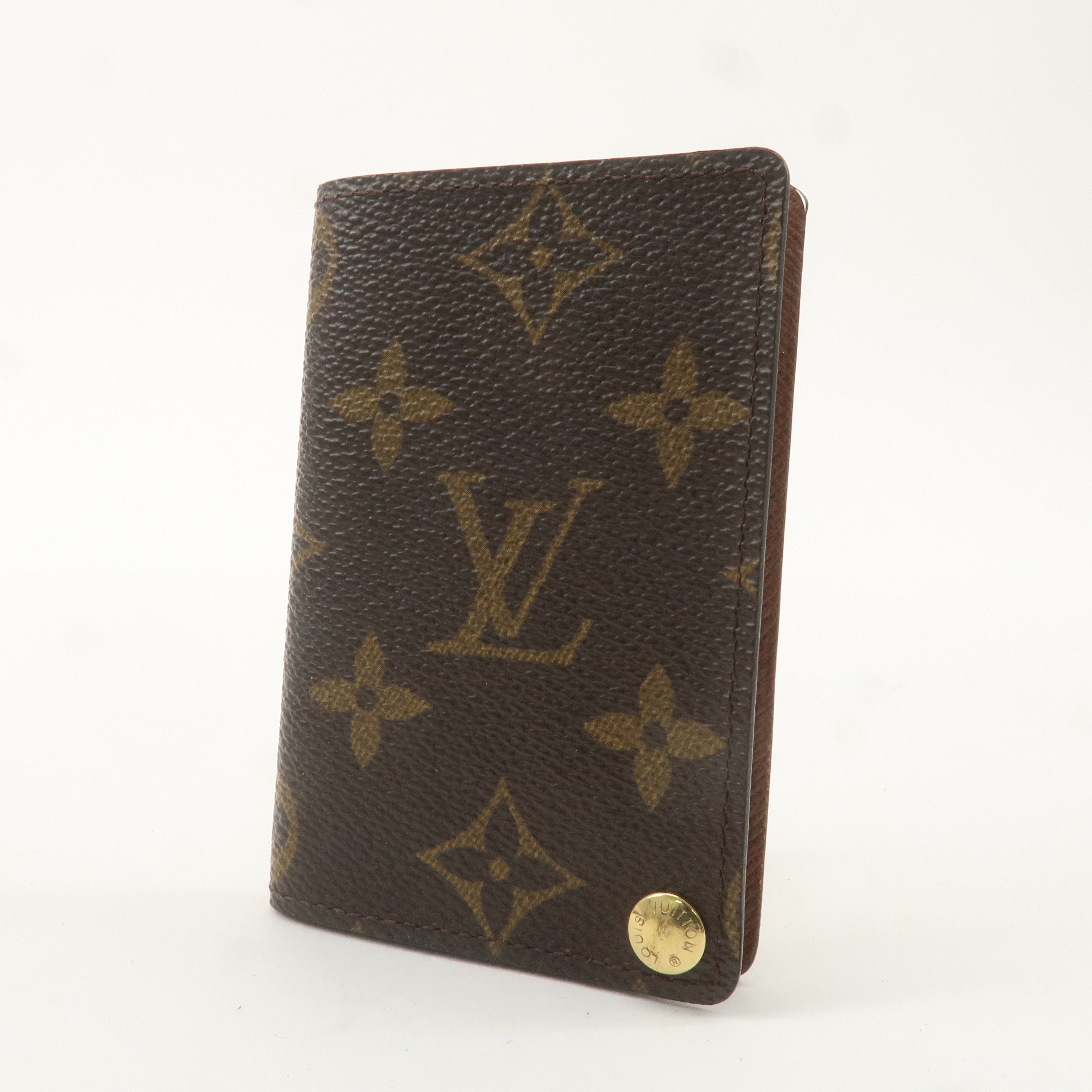 Louis Vuitton Monogram Set of3 Porte Cartes Credit Pression M60937