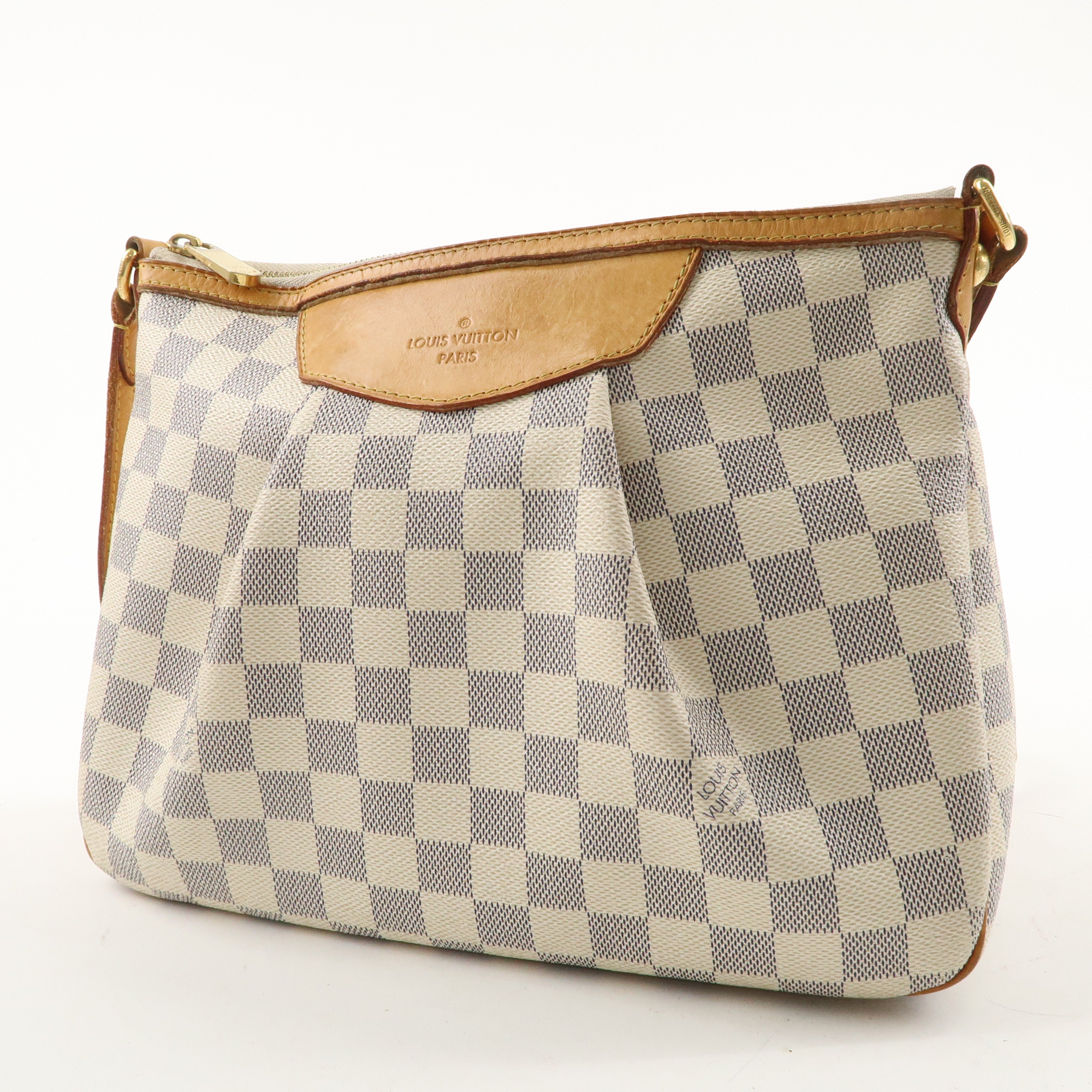 Louis Vuitton Damier Azur Siracusa PM Shoulder Bag N41113