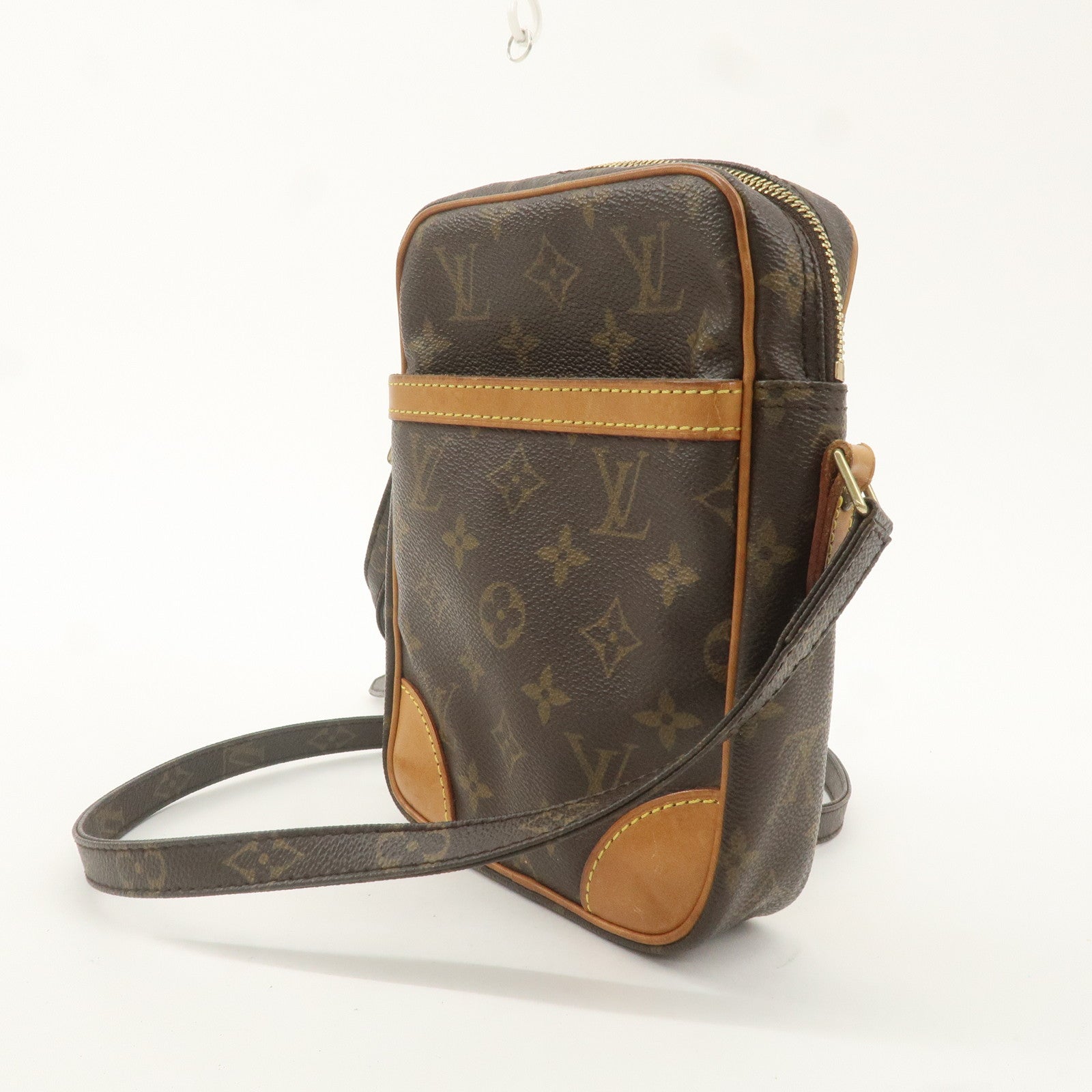 Louis Vuitton Monogram Danube Shoulder Bag Brown M45266