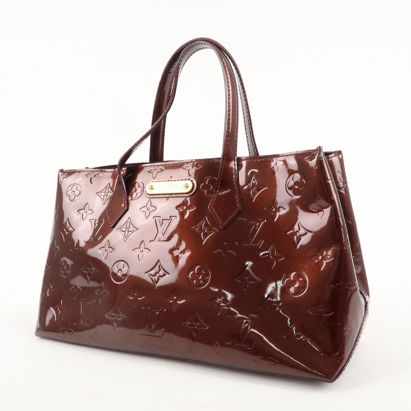 Louis Vuitton Monogram Vernis Wilshire PM Rouge Faurviste M91644