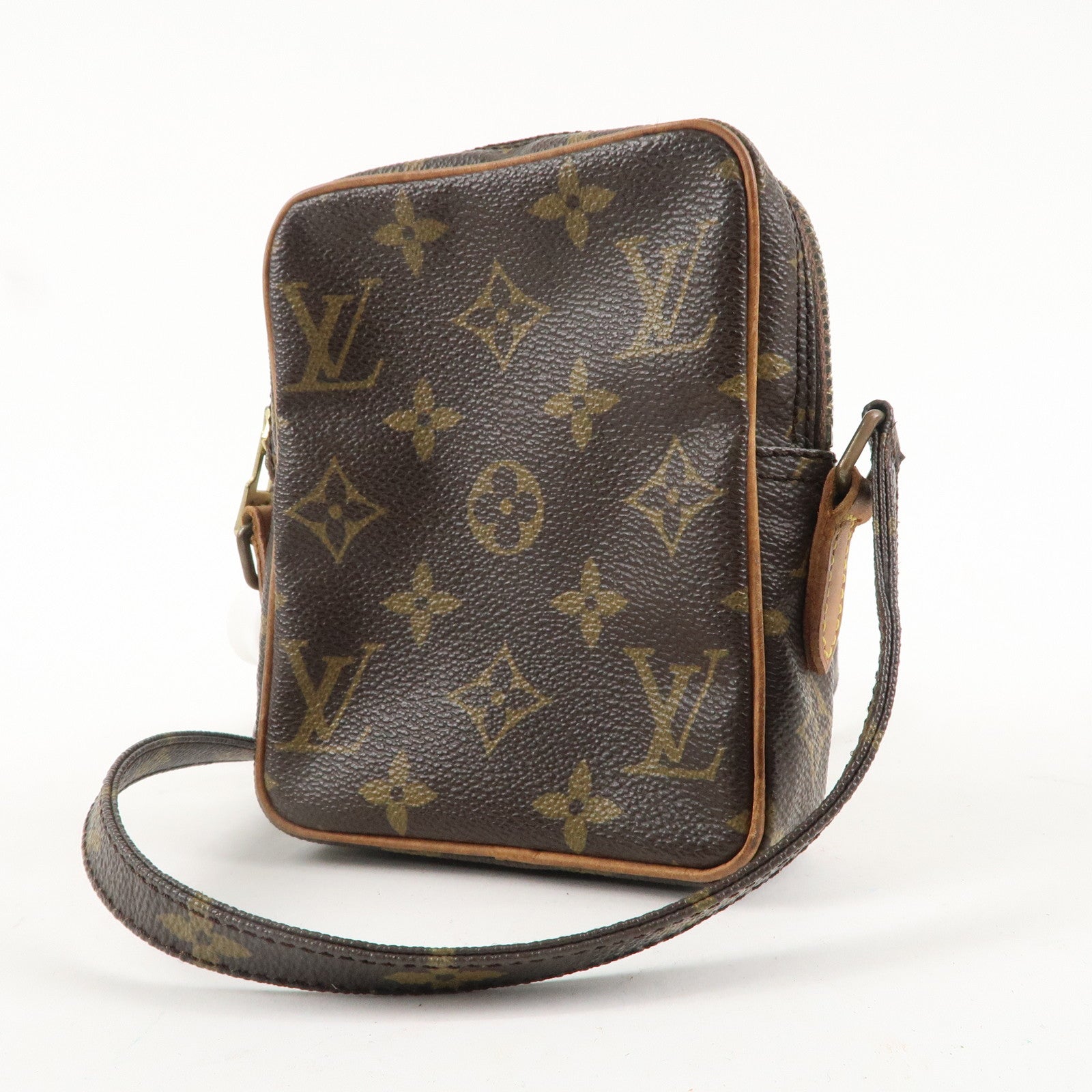 Louis Vuitton Monogram Mini Danube Shoulder Bag Brown M45268