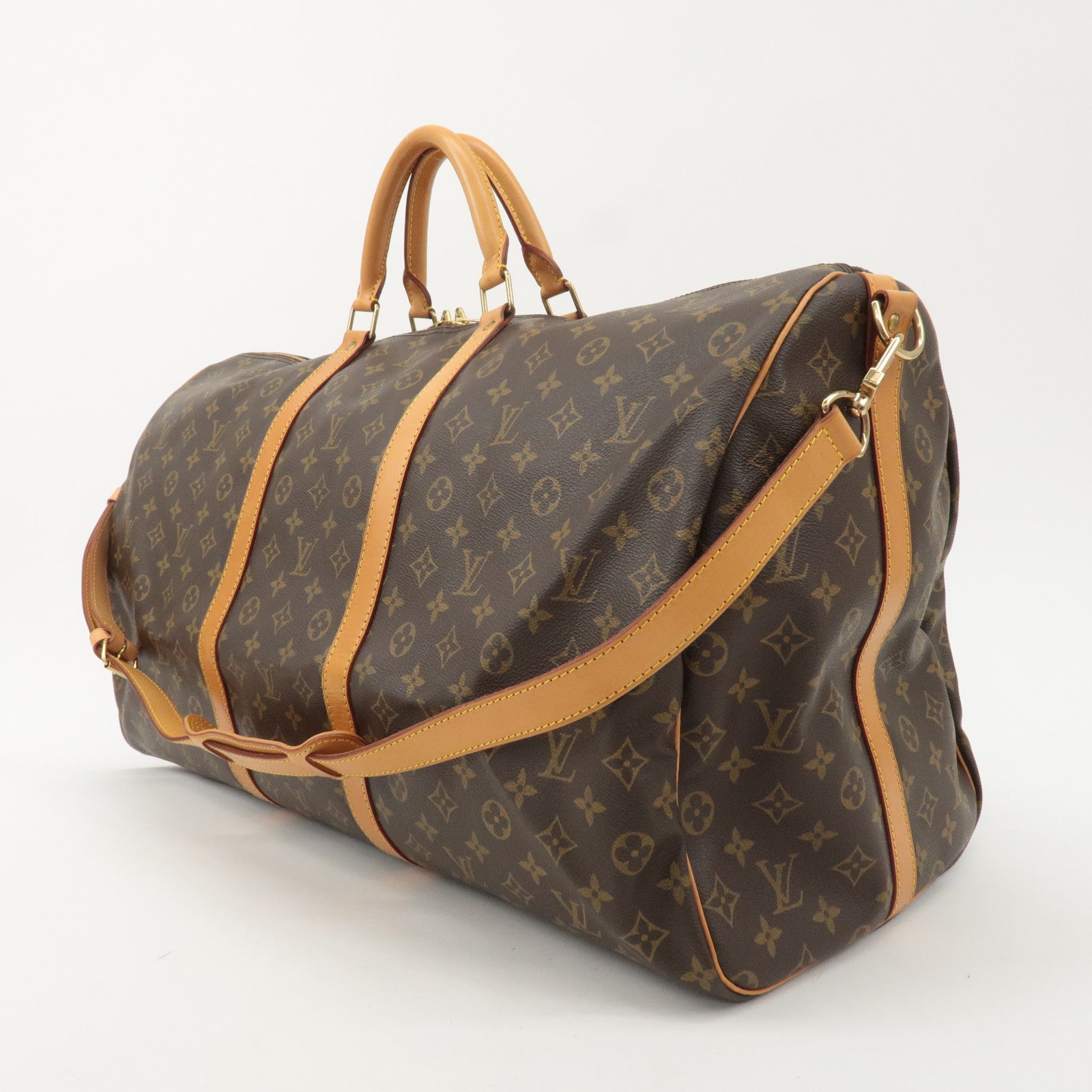 Louis Vuitton Monogram Keep All Bandouliere 60 Bag M41412