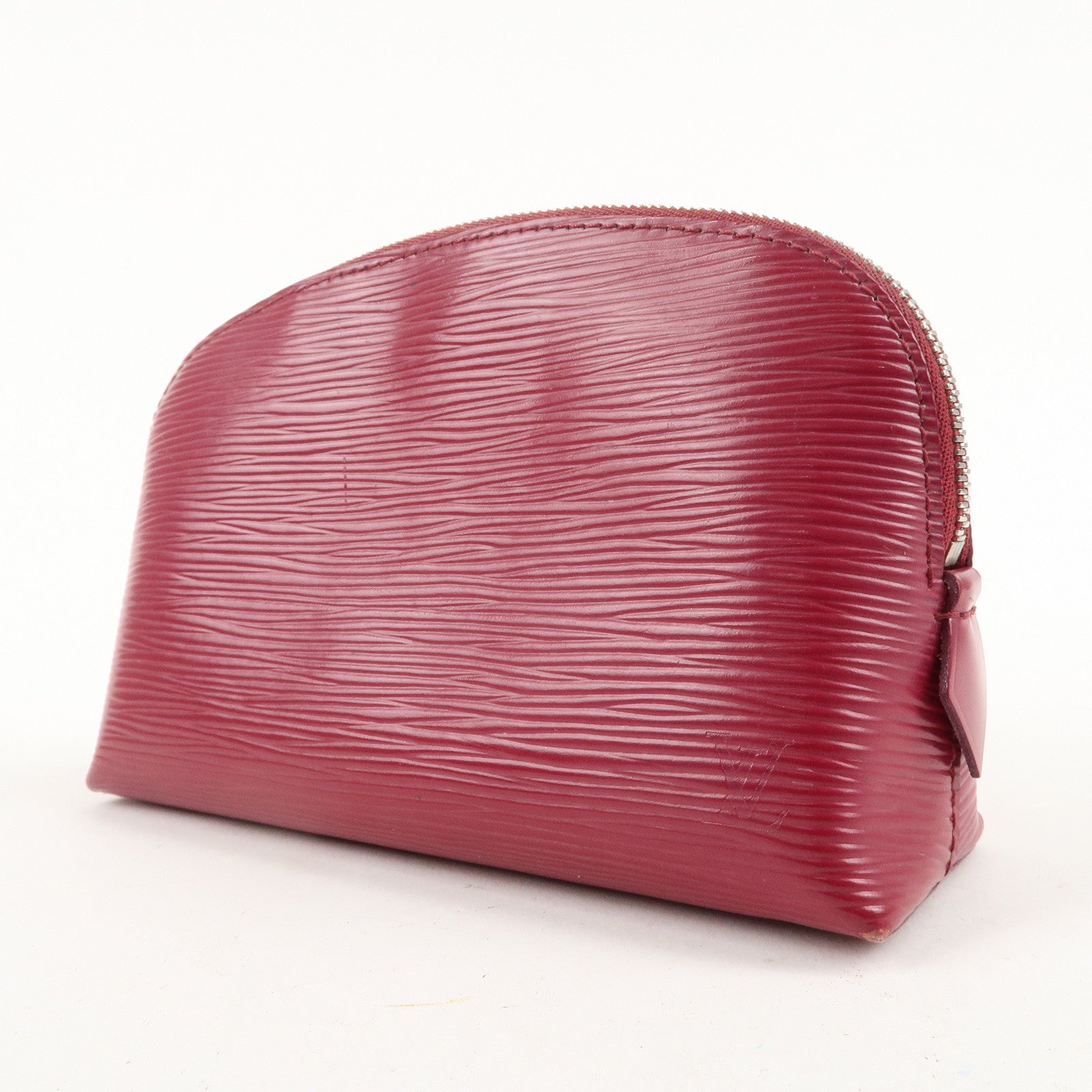 Louis Vuitton Epi Pochette Cosmetic Pouch Fuchsia M60410