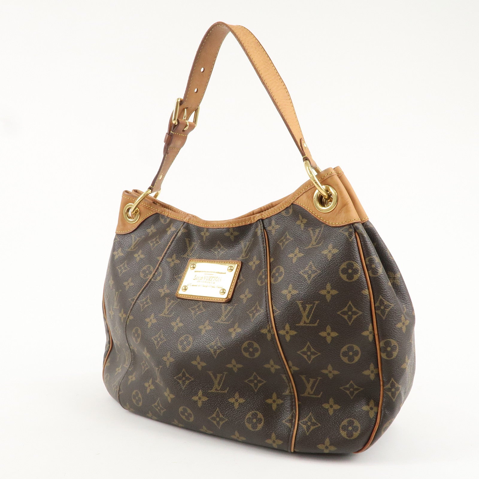 Louis Vuitton Monogram Galliera PM Shoulder Bag Brown M56382