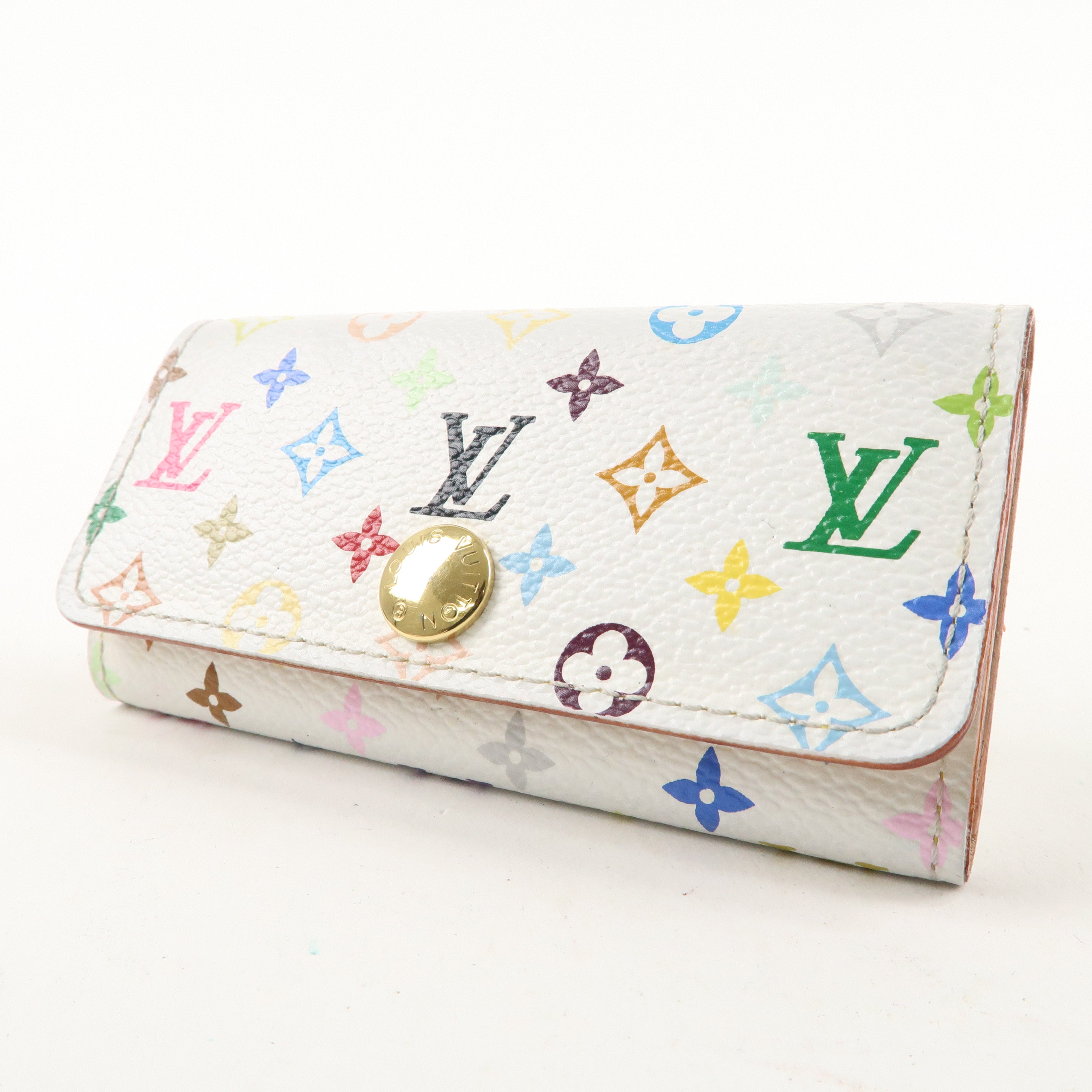 Louis Vuitton Monogram Multi Color Multiclés 4 Key Case M60043