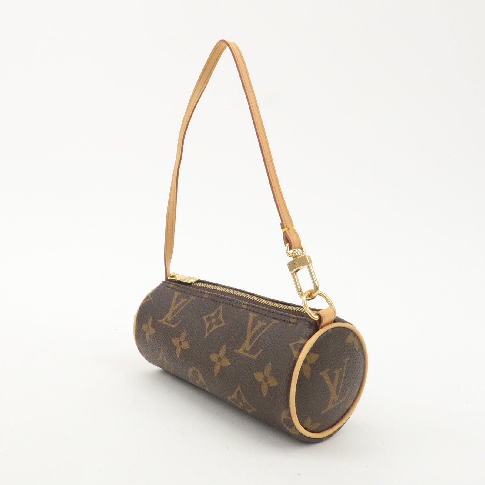 Louis Vuitton Monogram Mini Pouch for Papillon Bag New Style Brown