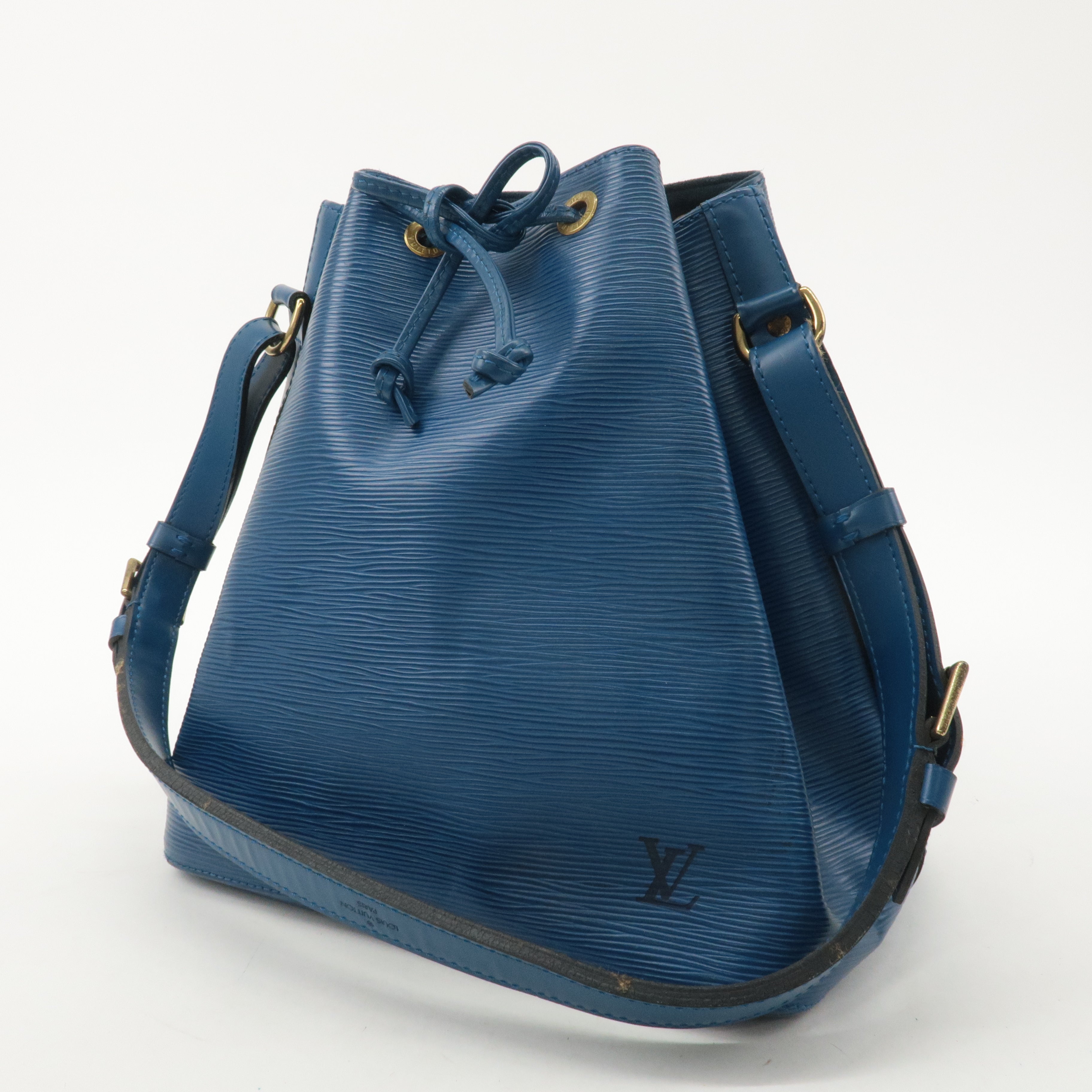 Louis Vuitton Epi Petit Noe Shoulder Bag Toledo Blue M44105