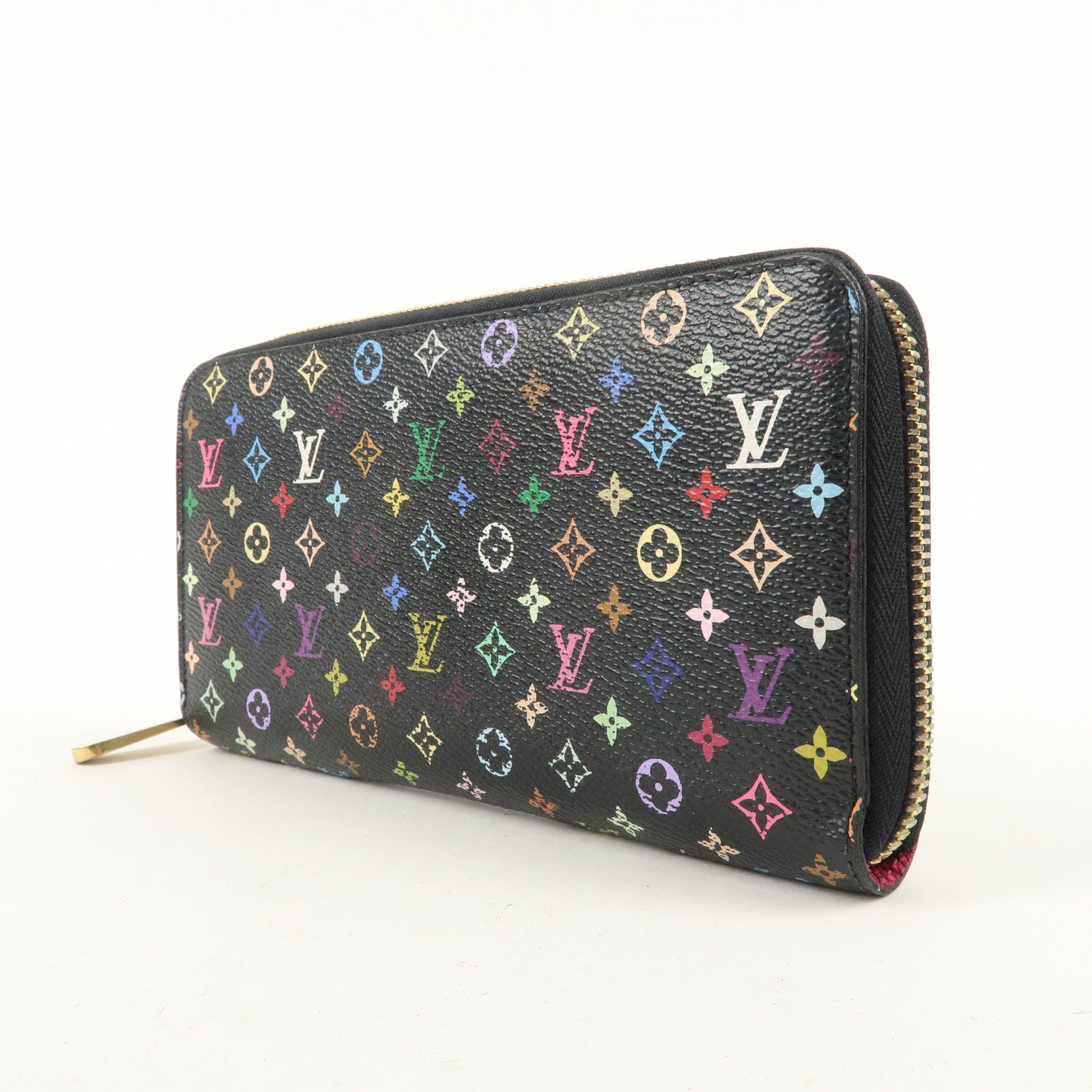 Louis Vuitton Monogram Multi Color Zippy Wallet Long Wallet M60243