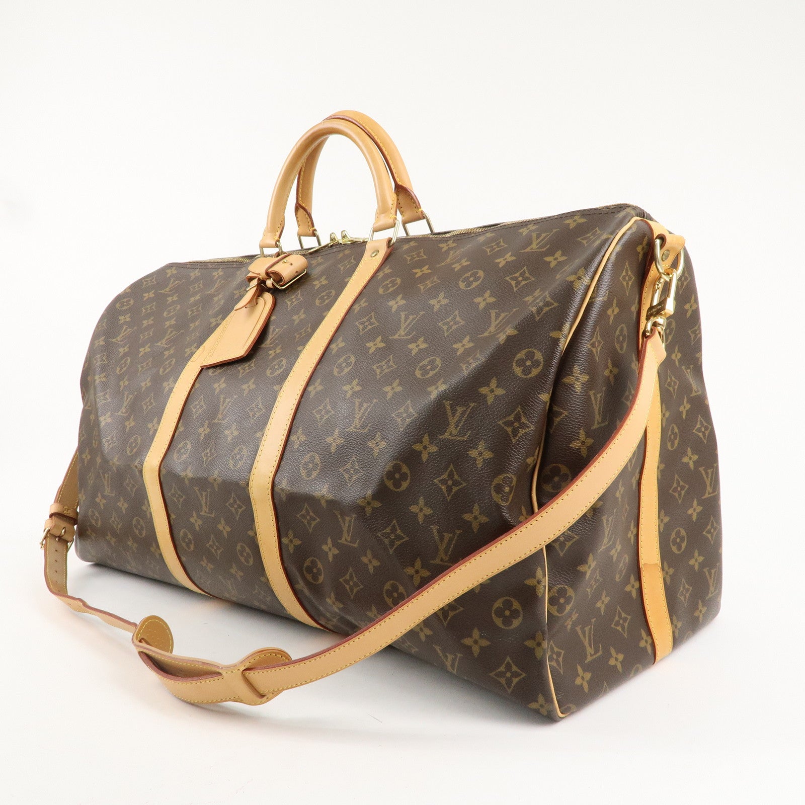 Louis Vuitton Monogram Keep All Bandouliere 60 Bag M41412