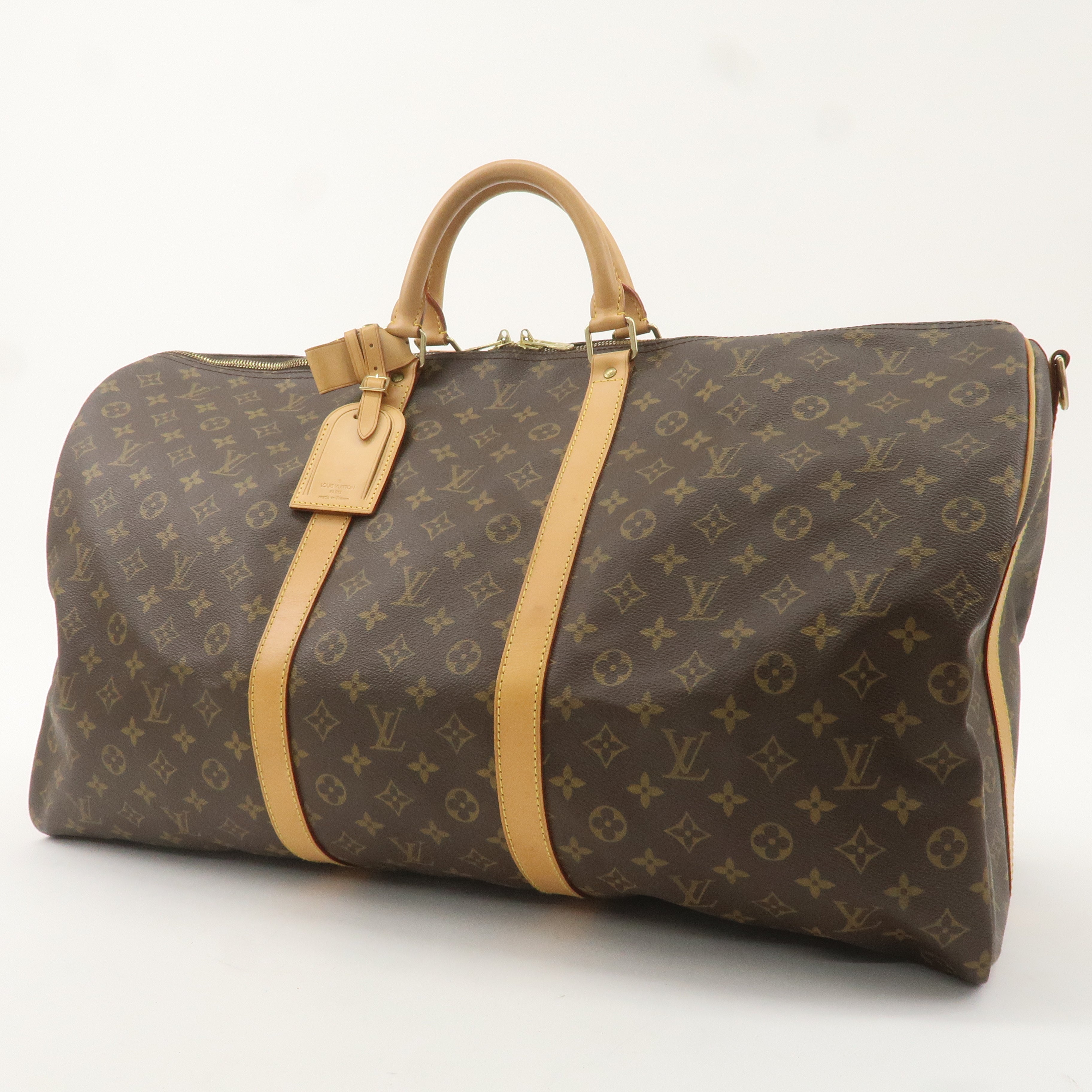 Louis Vuitton Monogram Keep All Bandouliere 60 Bag M41412