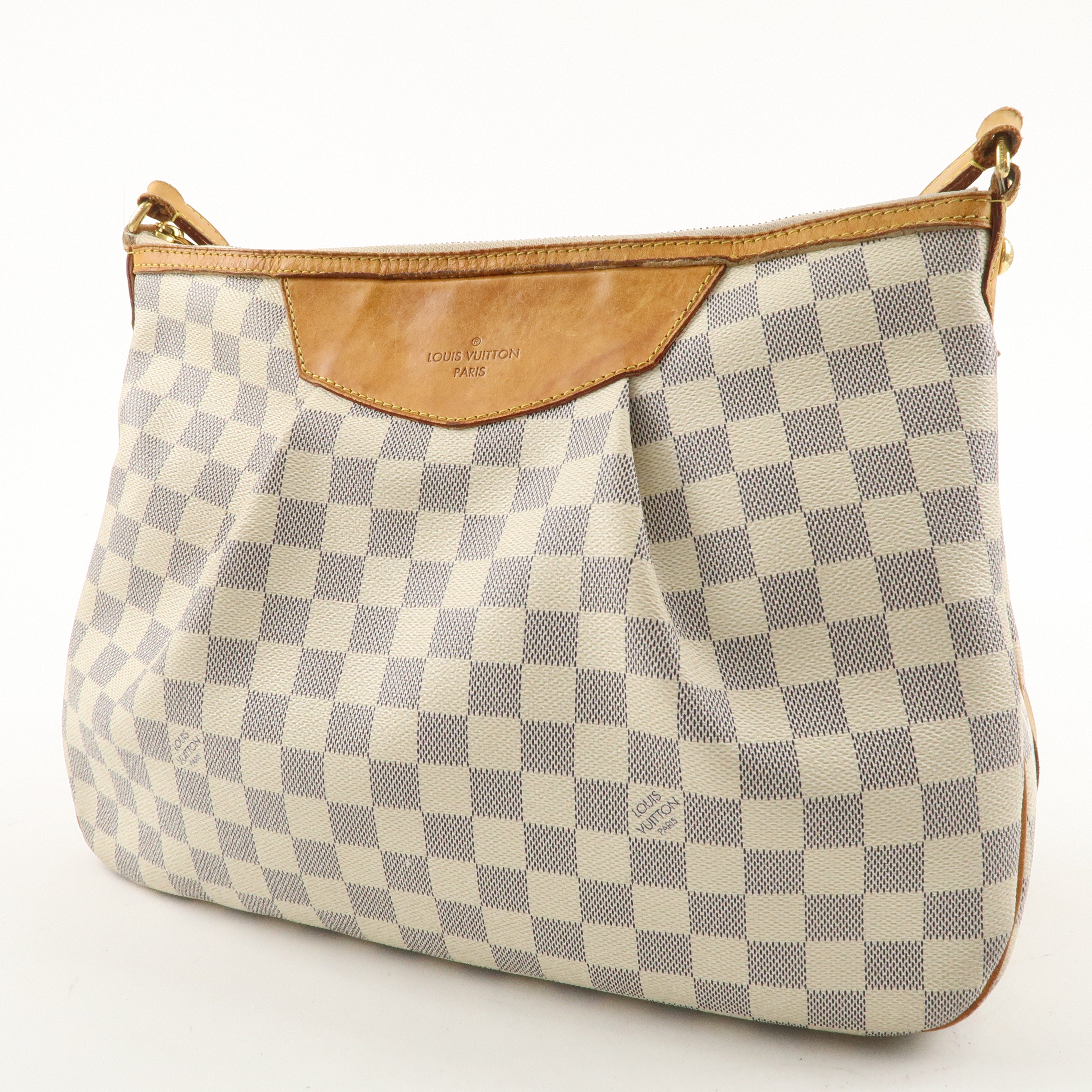 Louis Vuitton Damier Azur Siracusa MM Shoulder Bag N41112