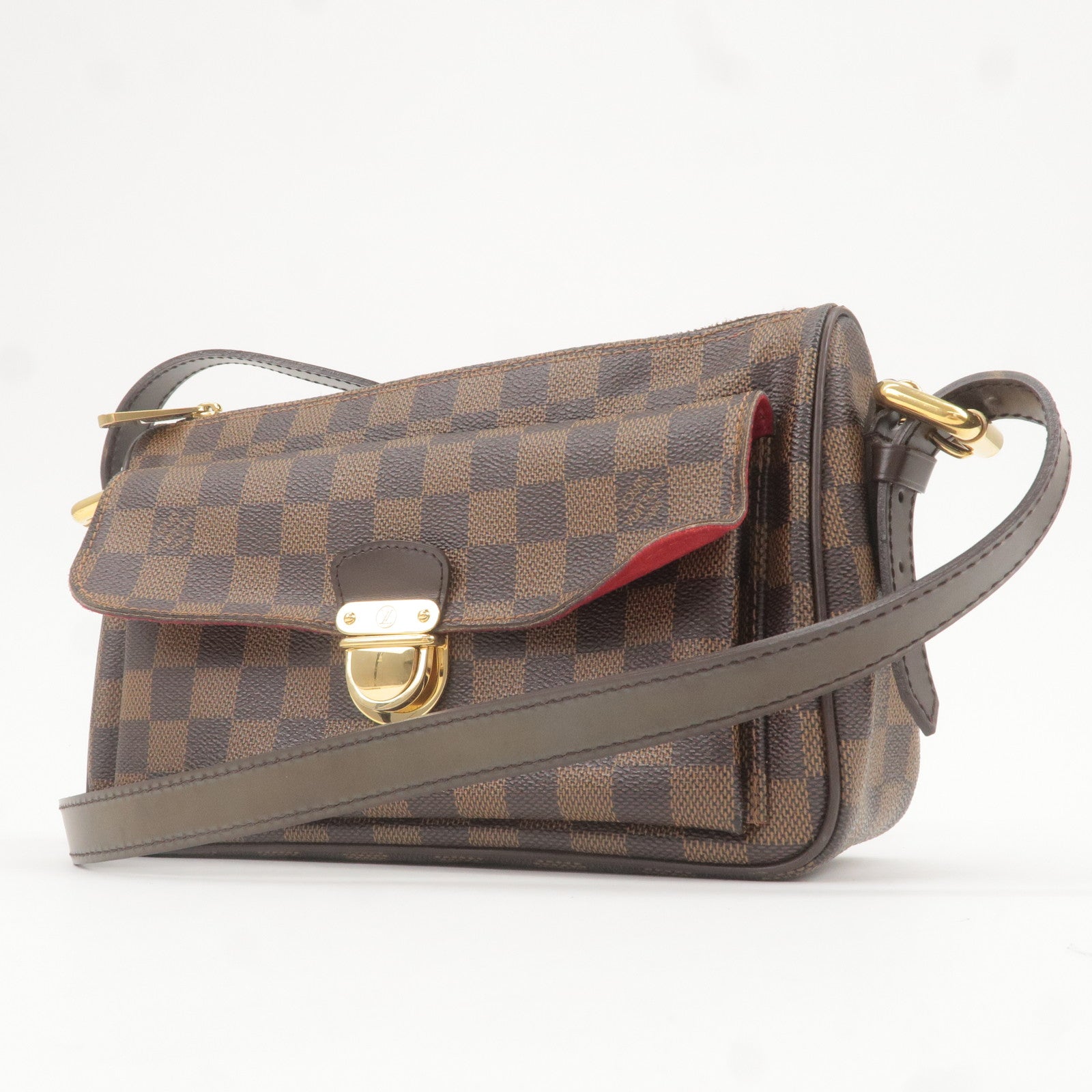 Louis Vuitton Damier Ravello GM Shoulder Bag Brown N60006