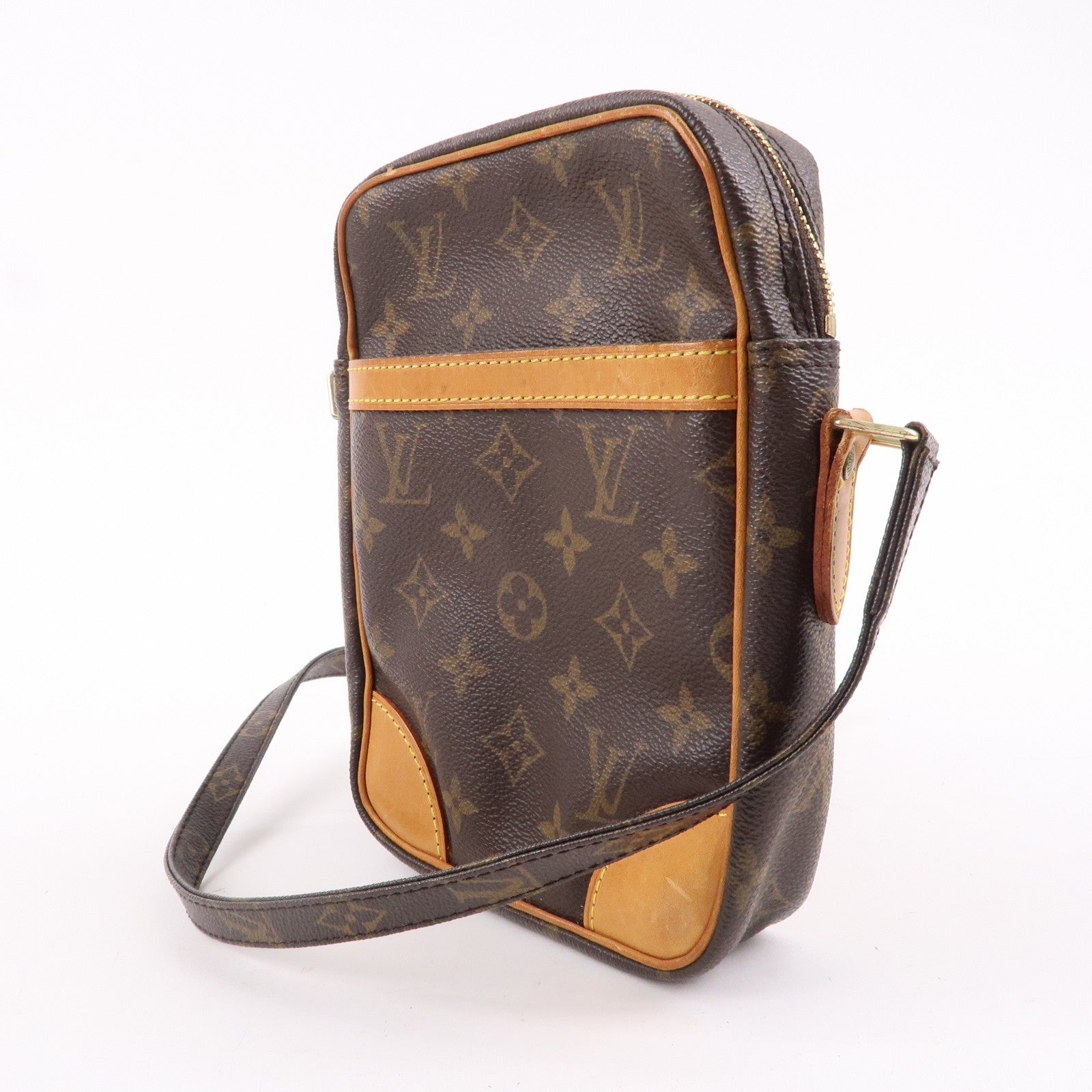 Louis Vuitton Monogram Danube Shoulder Bag Brown M45266