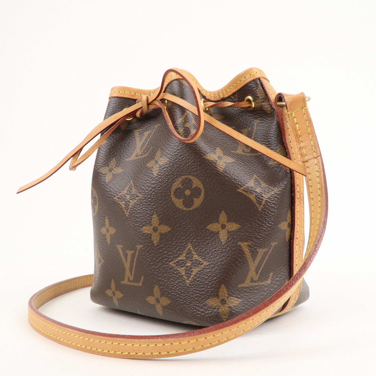 Louis Vuitton Monogram Nano Noe Shoulder Bag M41346