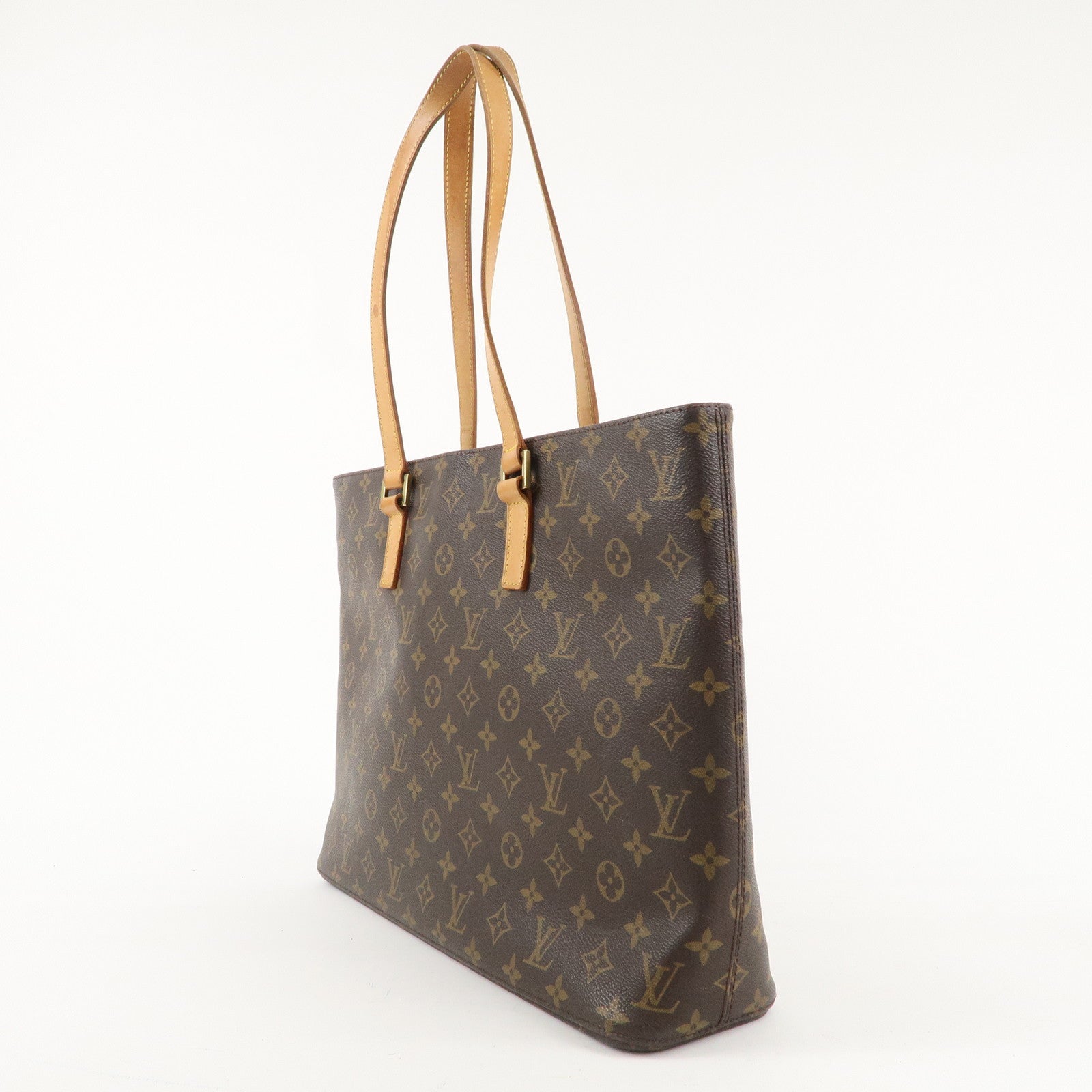 Louis Vuitton Monogram Luco Tote Bag Shoulder Bag Brown M51155