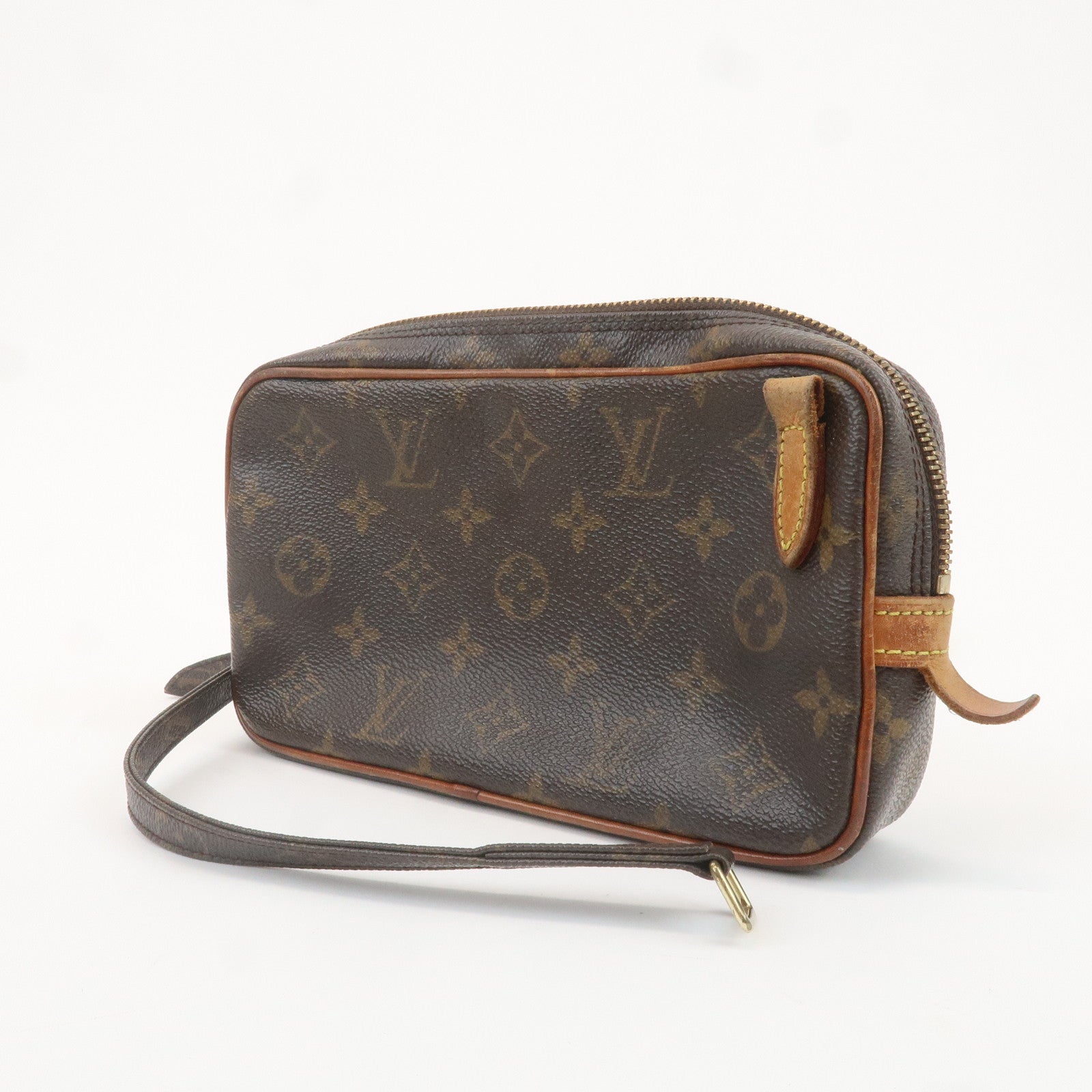 Louis Vuitton Monogram Pochette Marly Bandouliere Brown M51828