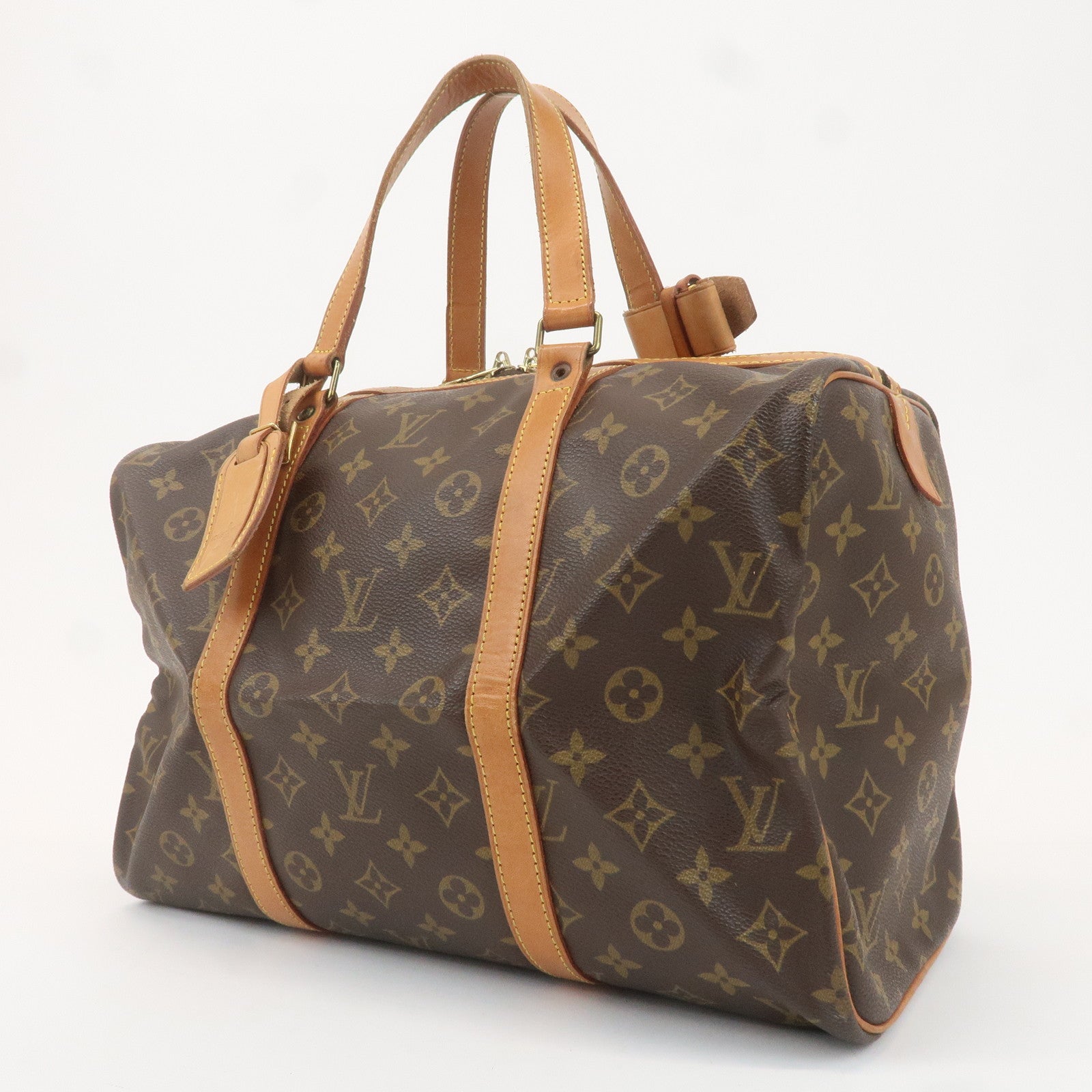 Louis Vuitton Monogram Sac Souple 35 Boston Bag M41626