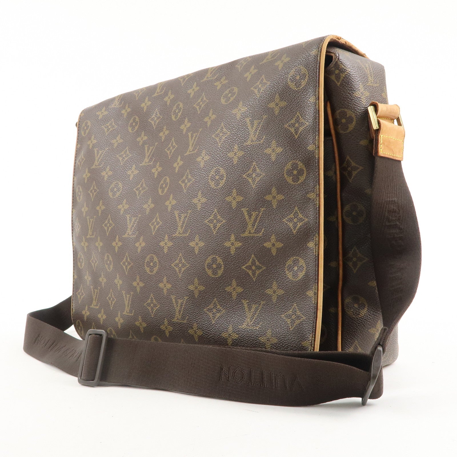 Louis Vuitton Monogram Abbesses Messenger Bag Brown M45257