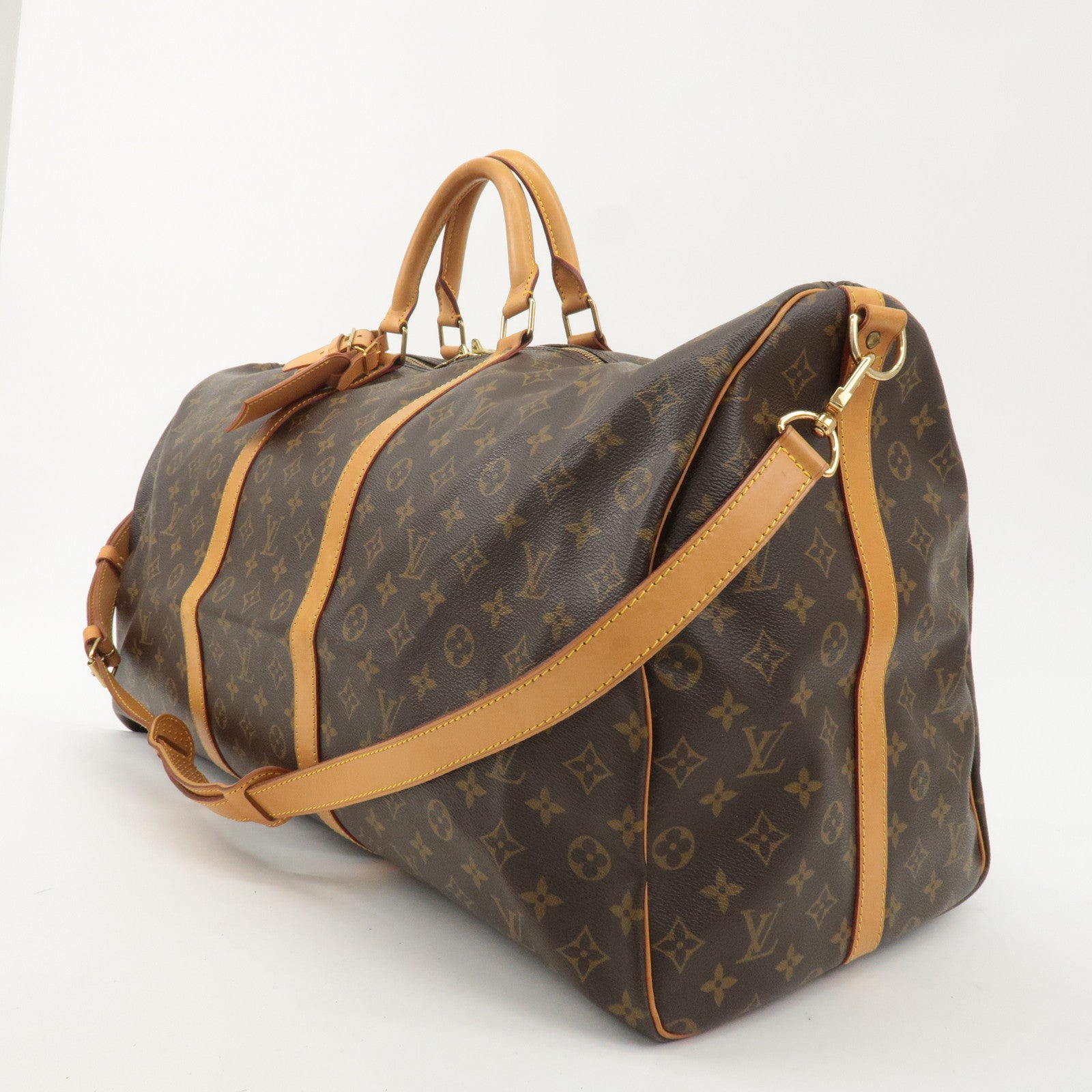 Louis Vuitton Monogram Keep All Bandouliere 60 Bag M41412