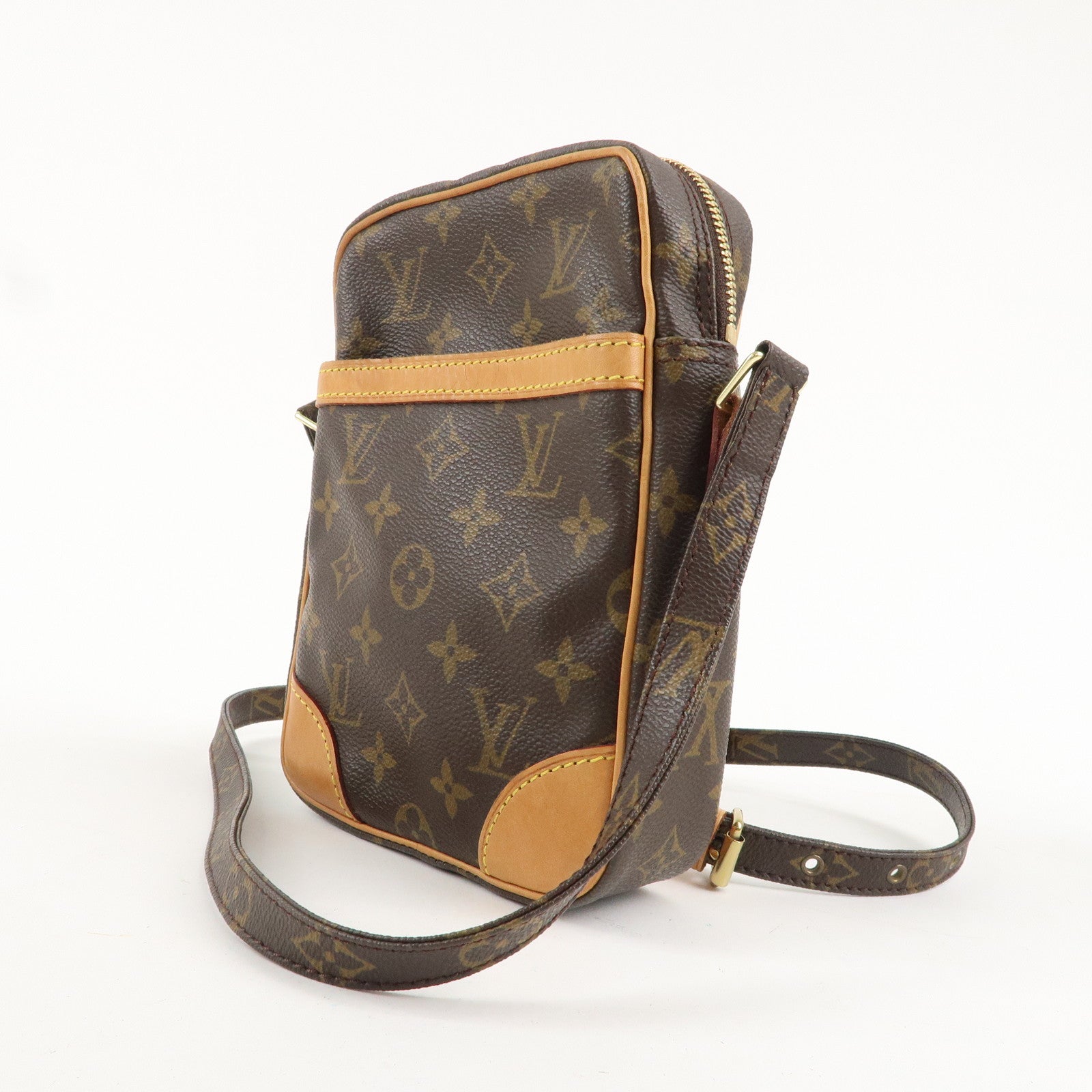 Louis Vuitton Monogram Danube Shoulder Bag Brown M45266