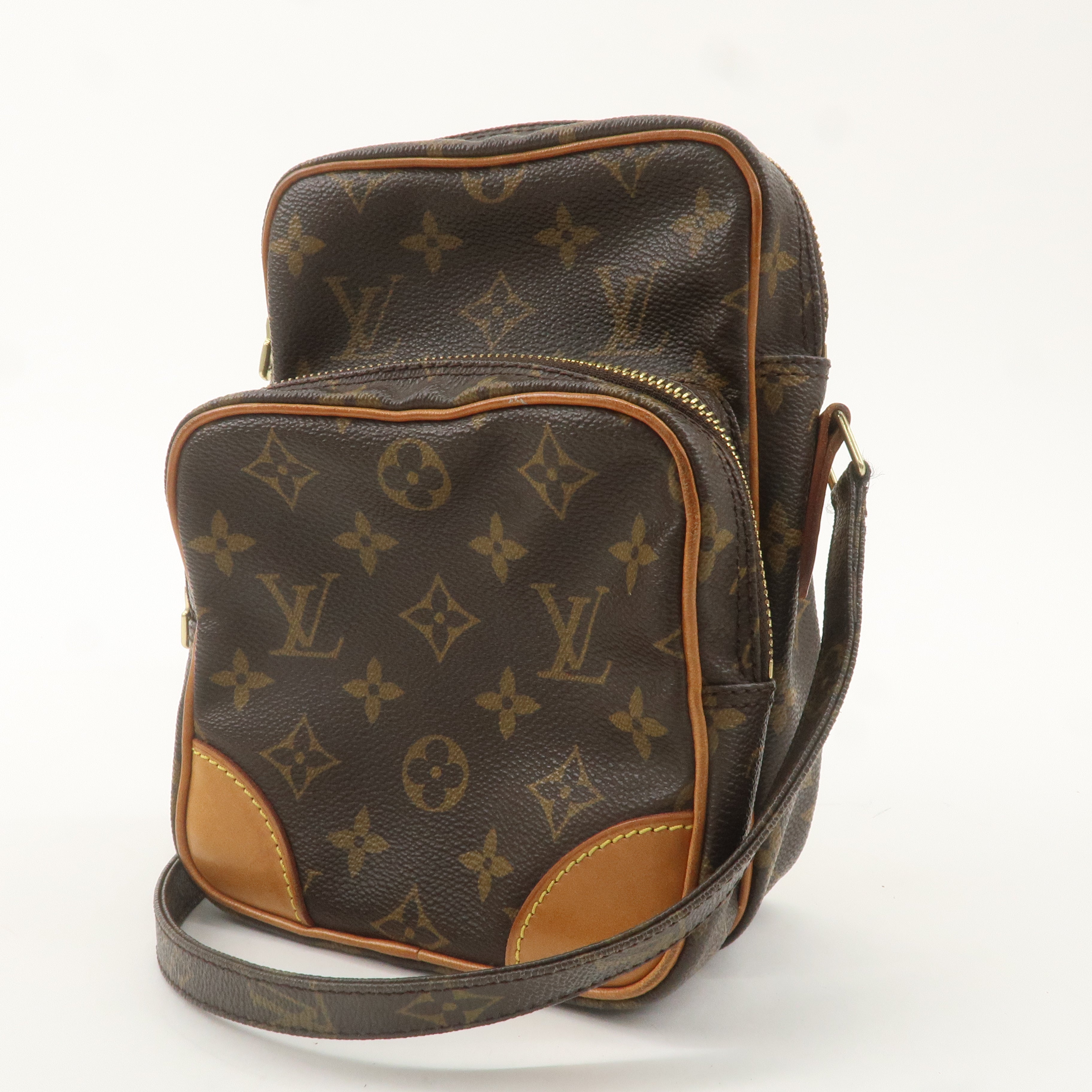 Louis Vuitton Monogram Amazone Shoulder Bag Brown M45236