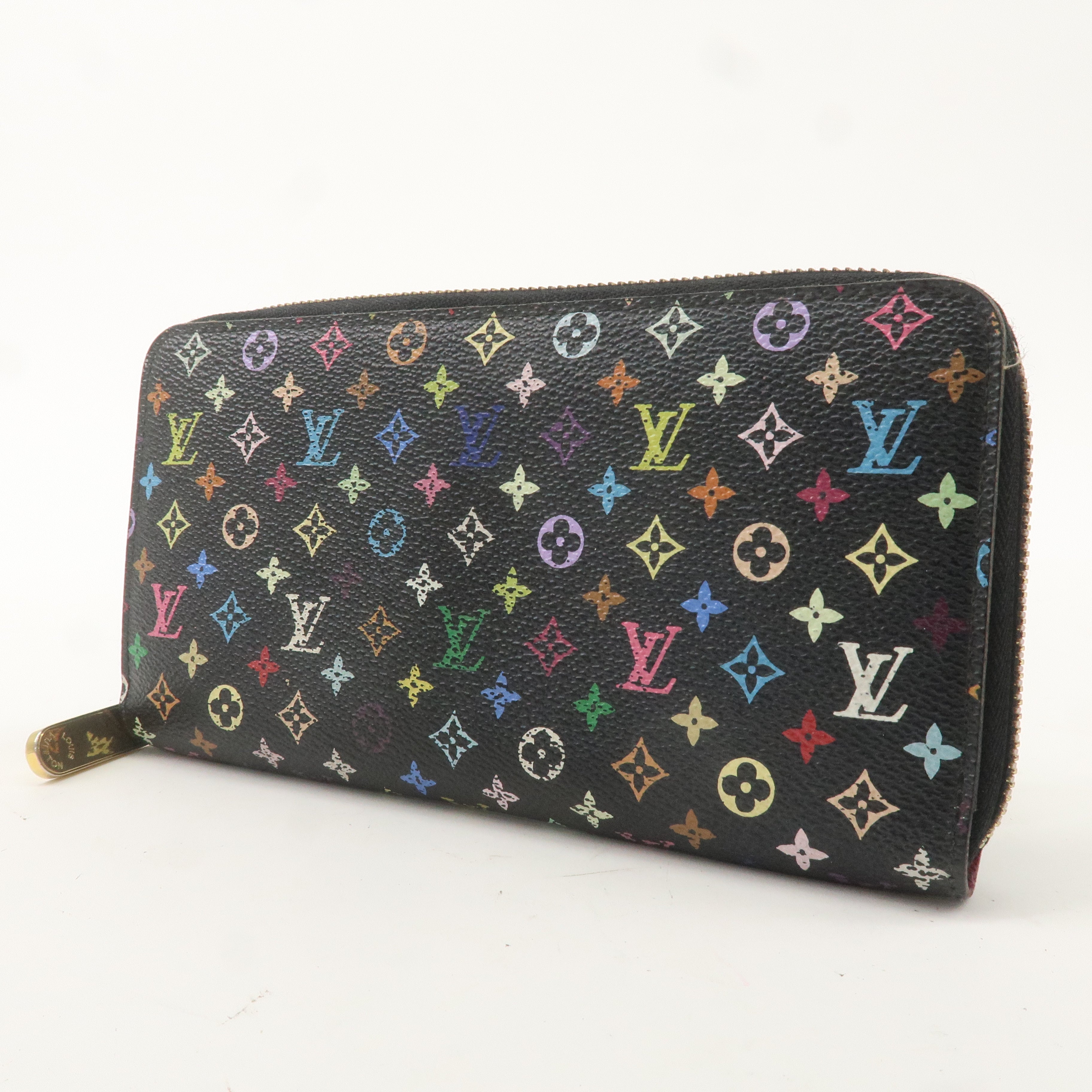 Louis Vuitton Monogram Multi Color Zippy Wallet Long Wallet M60243