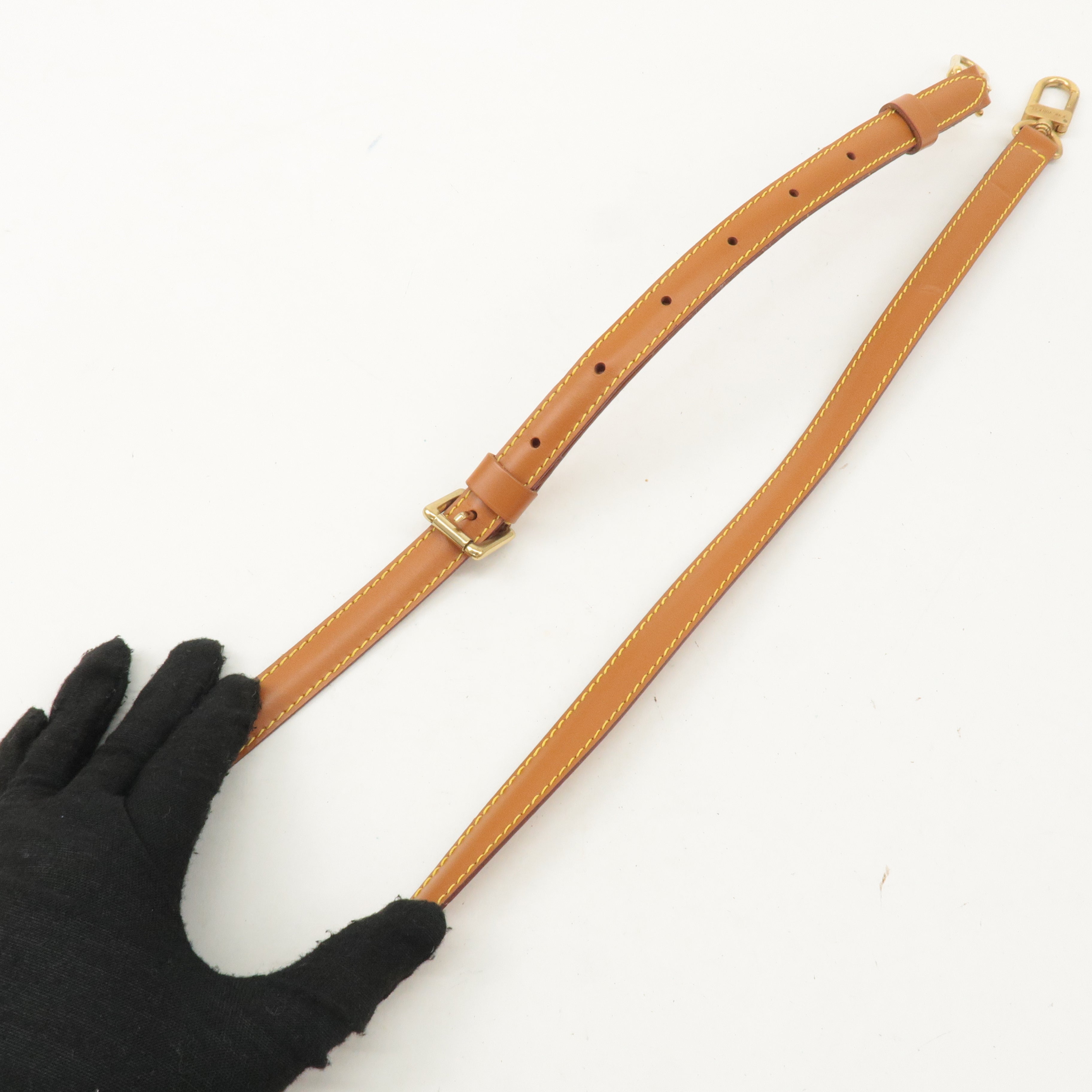 Louis Vuitton Adjustable Shoulder Strap for Epi Bag Zipang Gold