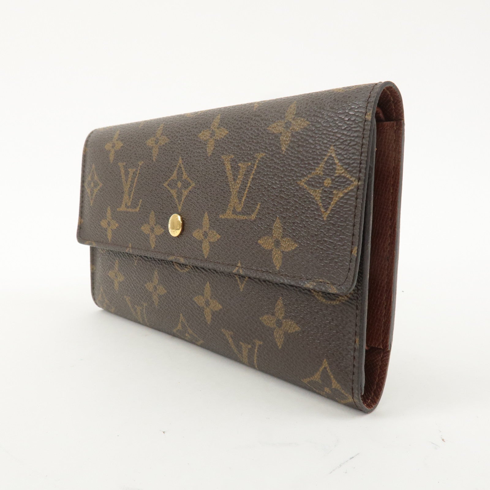 Louis Vuitton Monogram Porte Tresor International Wallet M61215