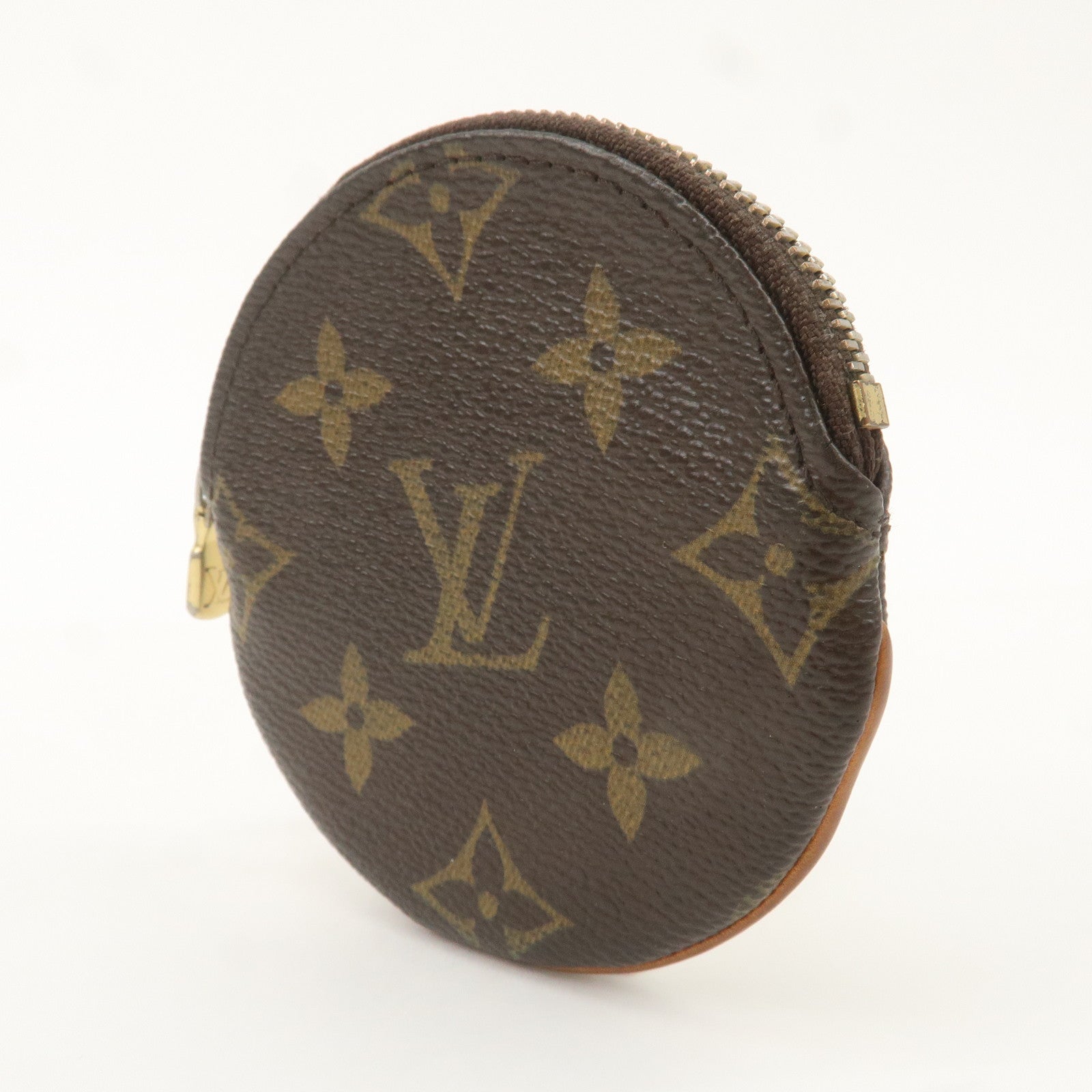 Louis Vuitton Monogram Porte Monnaie Rond Coin Case M61926