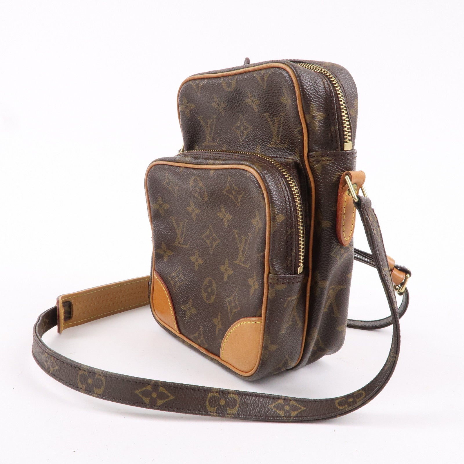 Louis Vuitton Monogram Amazone Shoulder Bag Brown M45236