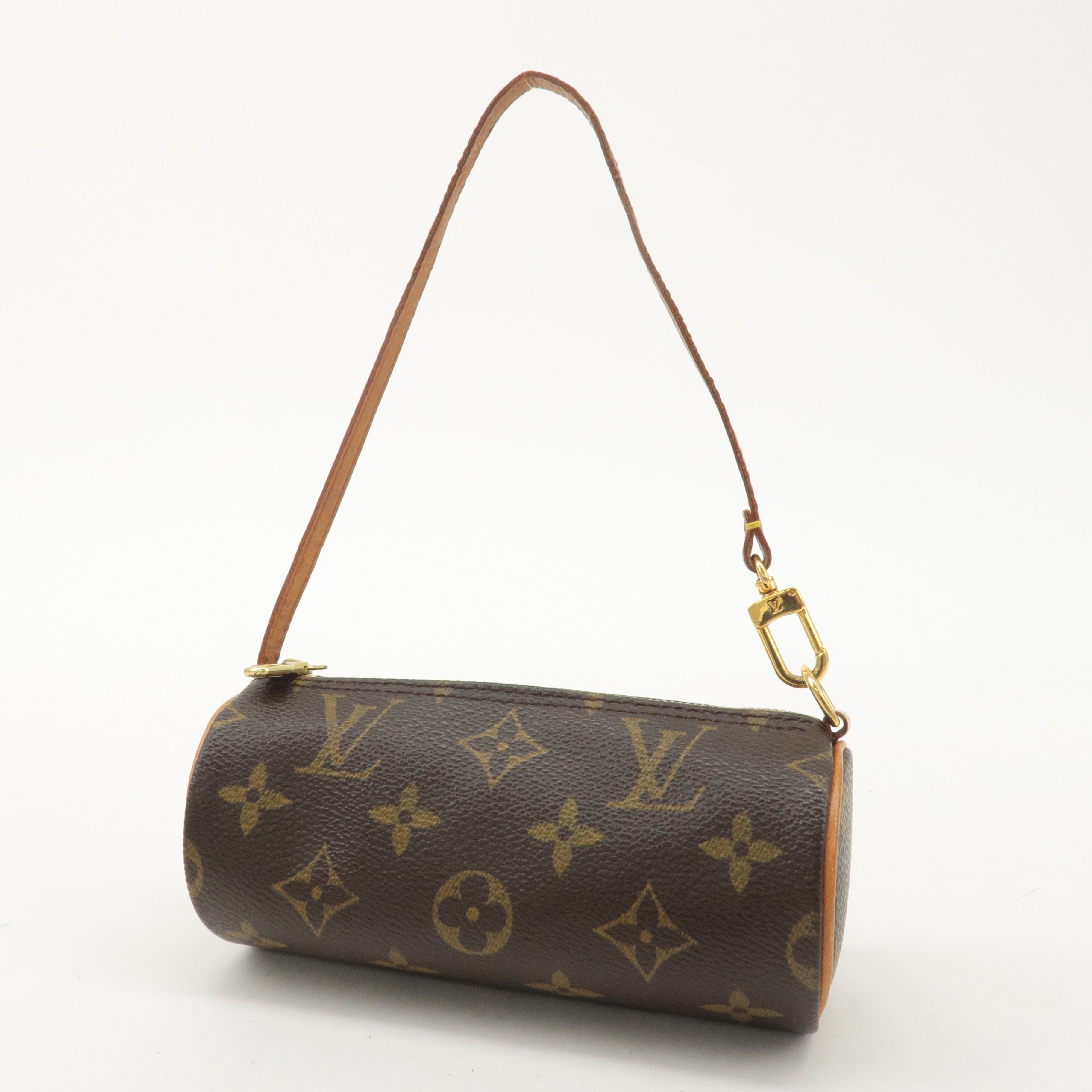 Louis Vuitton Monogram Mini Pouch for Papillon Bag Brown