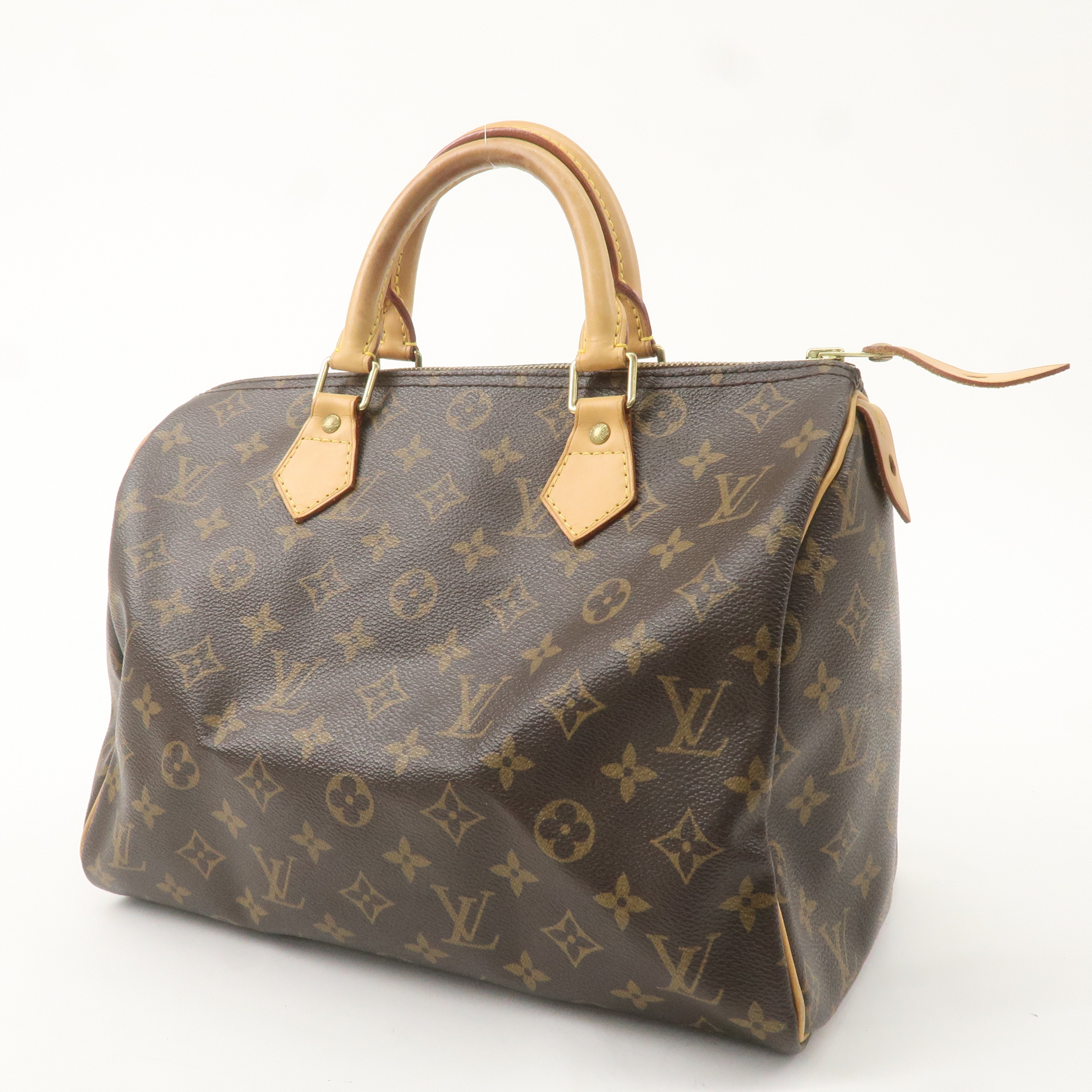 Louis Vuitton Monogram Speedy 30 Hand Bag Boston Bag M41526