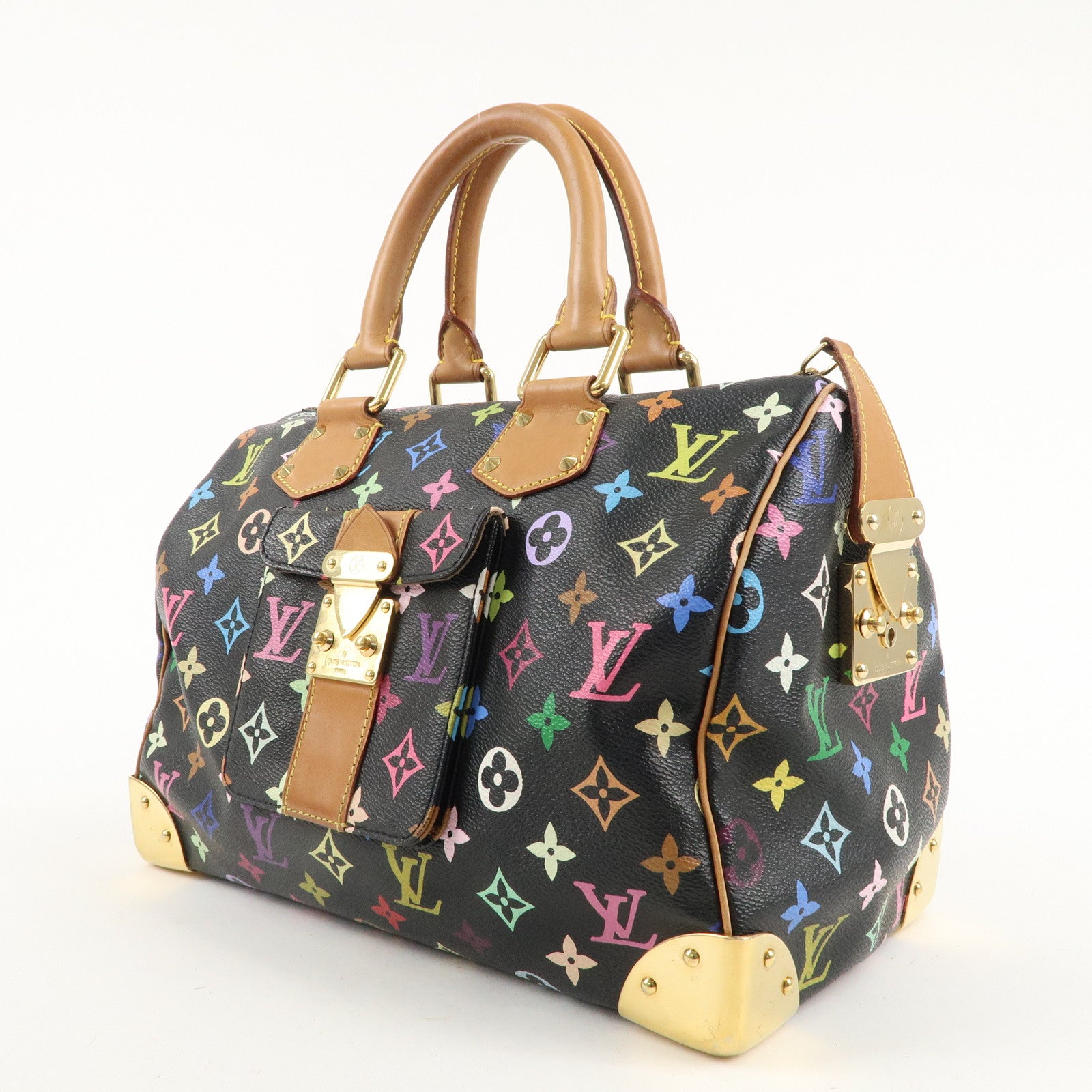 Louis Vuitton Monogram Multi Color Speedy 30 Hand Bag M92642