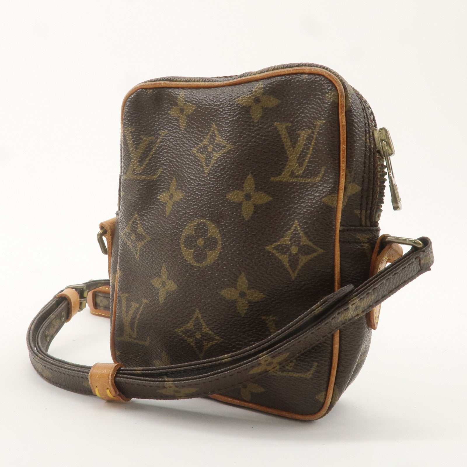 Louis Vuitton Monogram Mini Danube Shoulder Bag Brown M45268