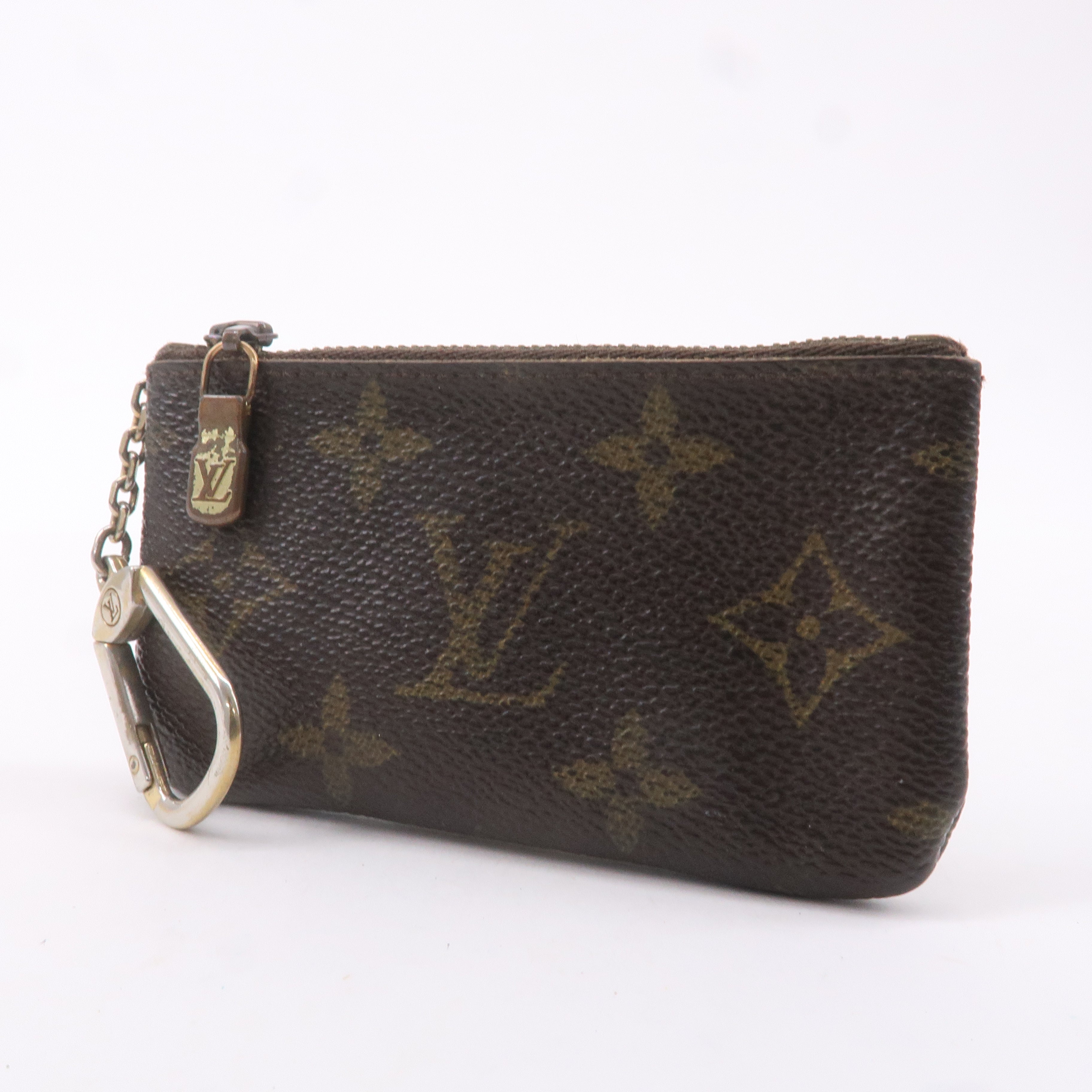 Louis Vuitton Monogram Set of 2 Pochette Cles Coin Case M62650