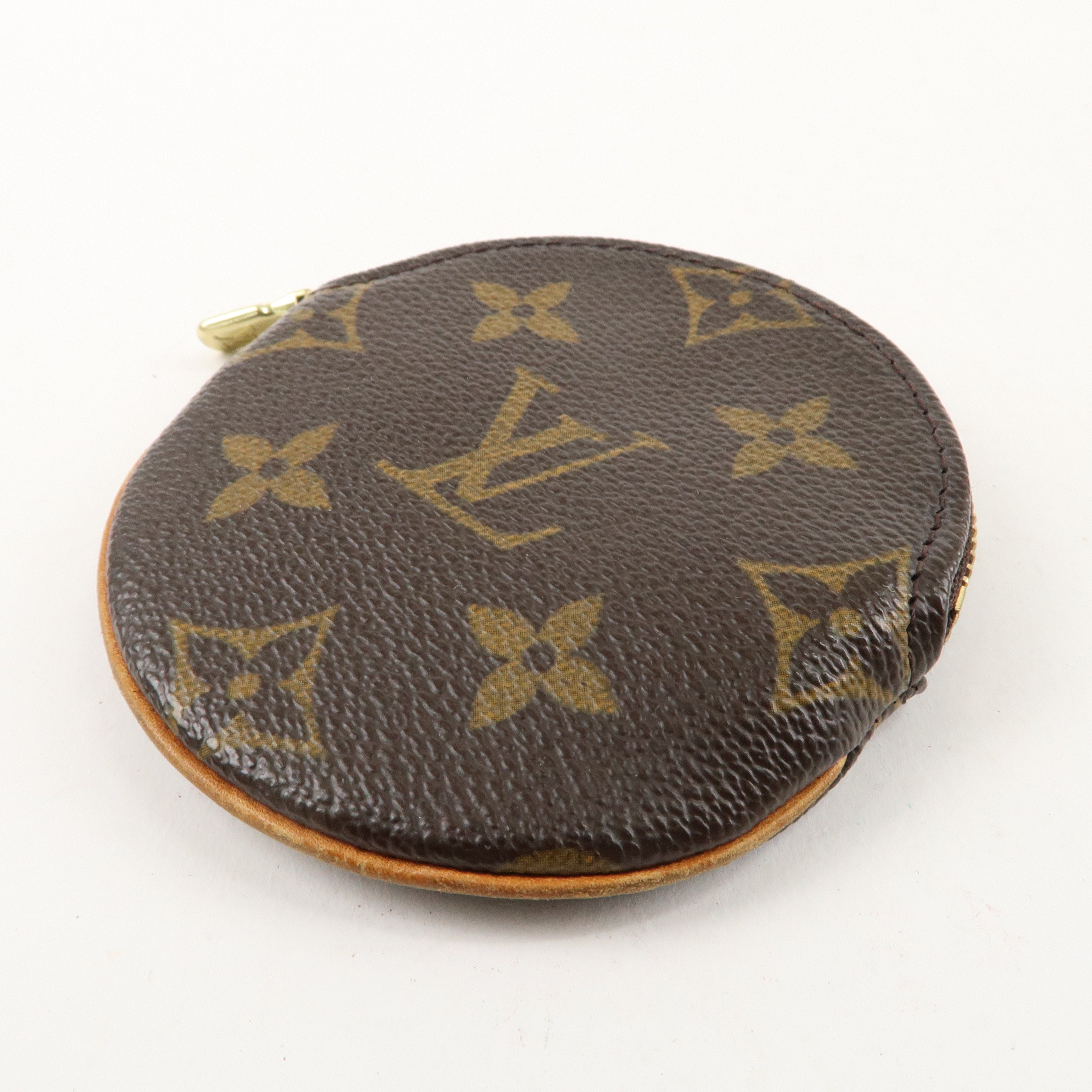 Louis Vuitton Monogram Porte Monnaie Rond Coin Case M61926