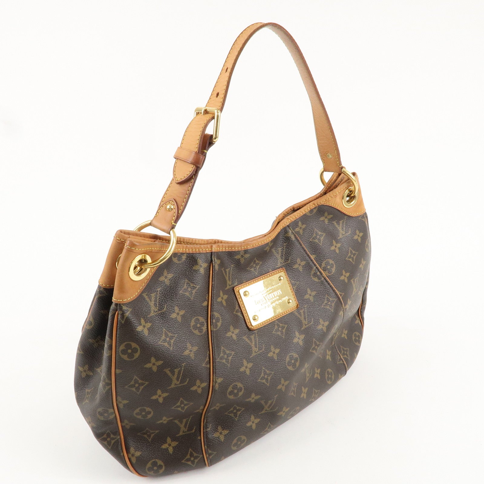 Louis Vuitton Monogram Galliera PM Shoulder Bag Brown M56382