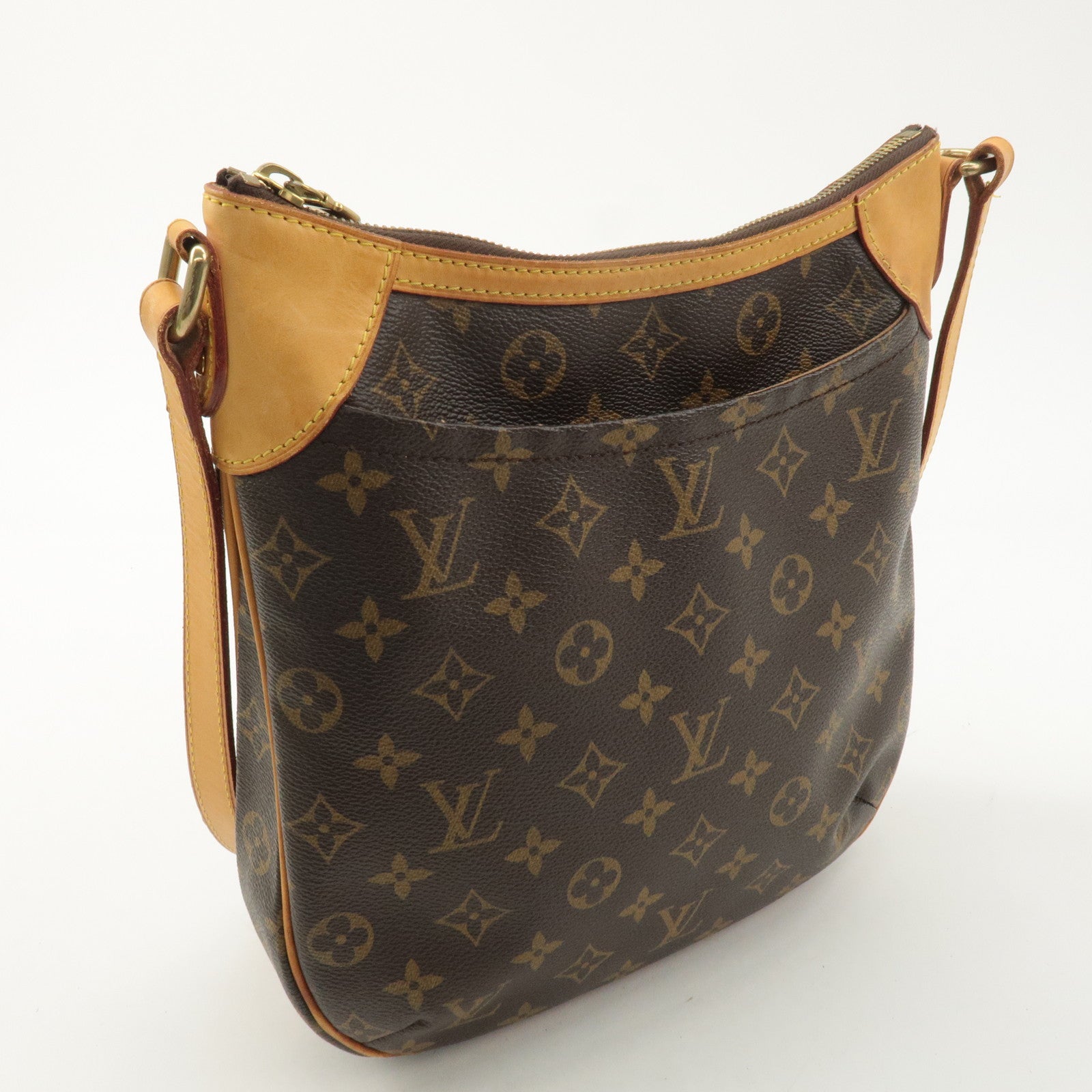 Louis Vuitton Monogram Odeon PM Shoulder Bag Brown M56390