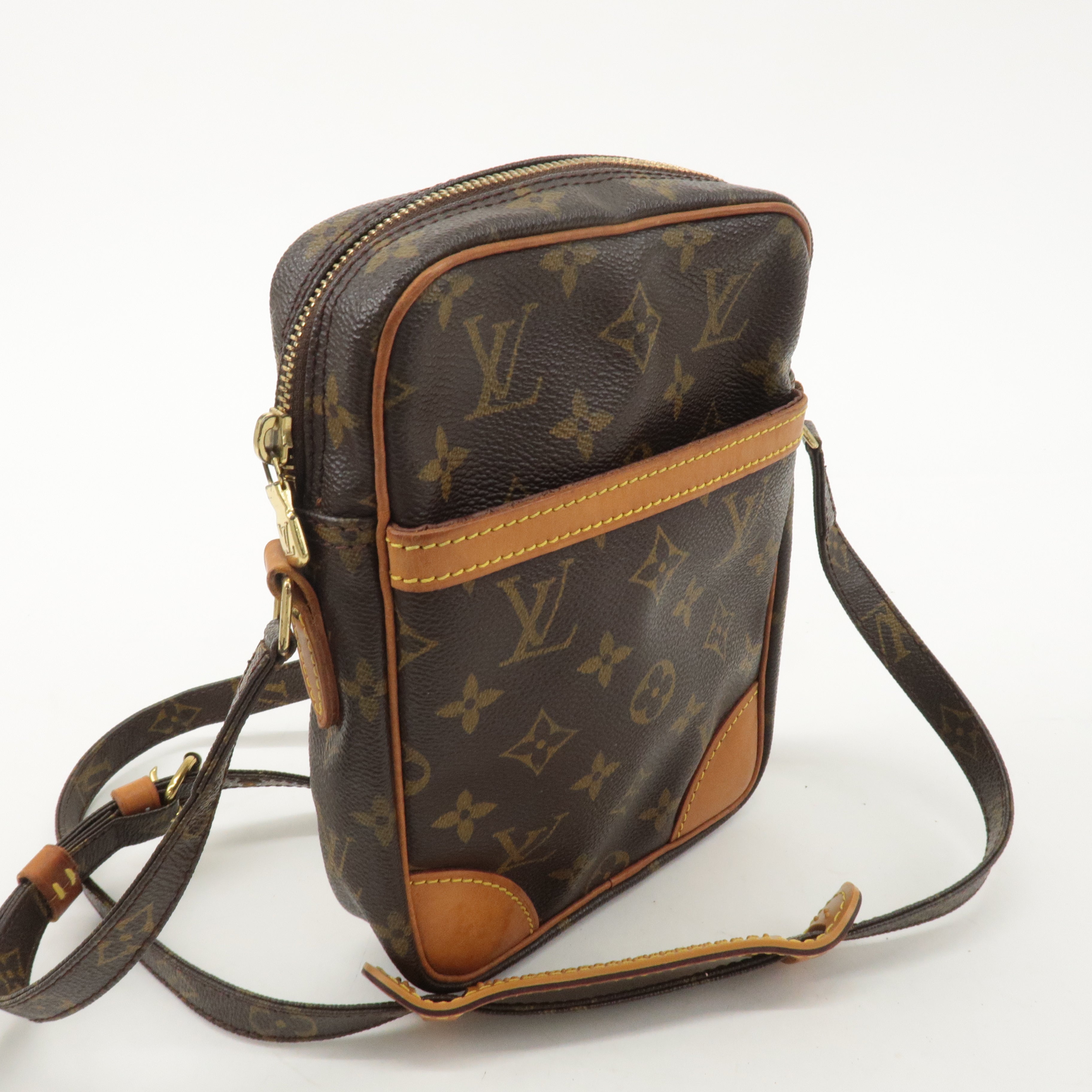 Louis Vuitton Monogram Danube Shoulder Bag Brown M45266