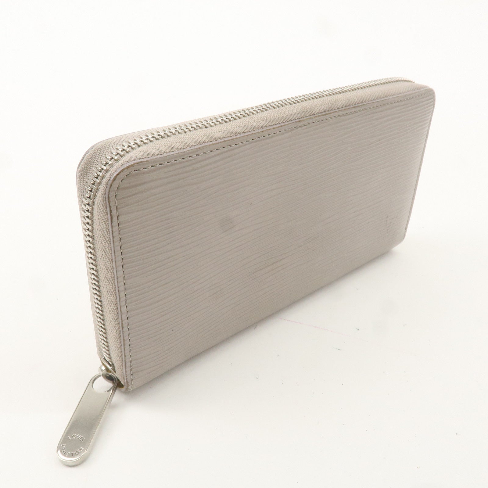 Louis Vuitton Epi Zippy Wallet Long Wallet Gray M6007J