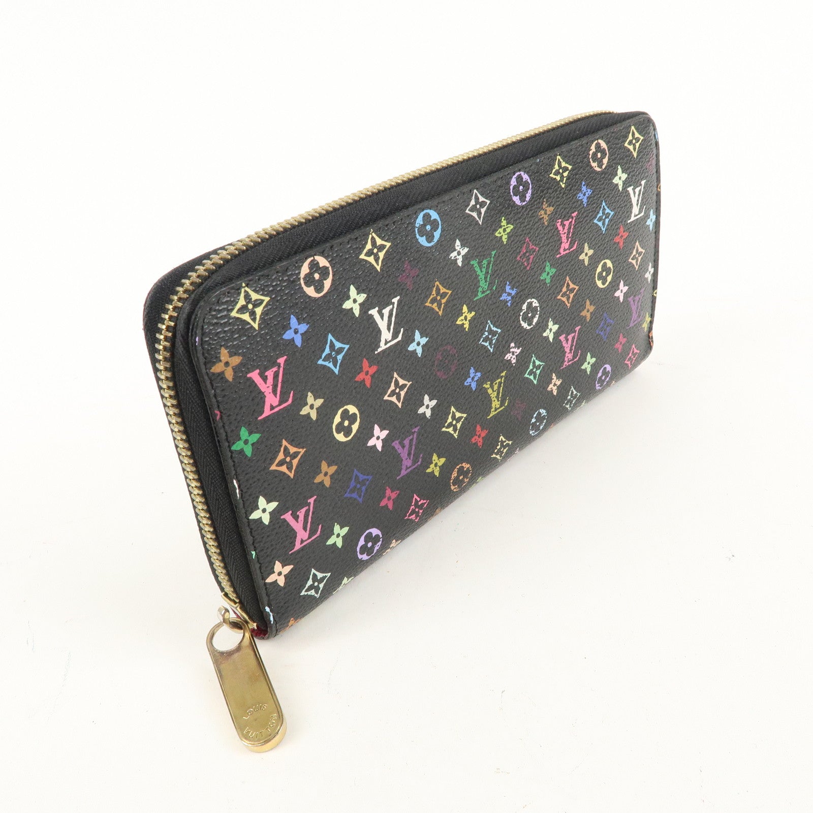 Louis Vuitton Monogram Multi Color Zippy Wallet Long Wallet M60243